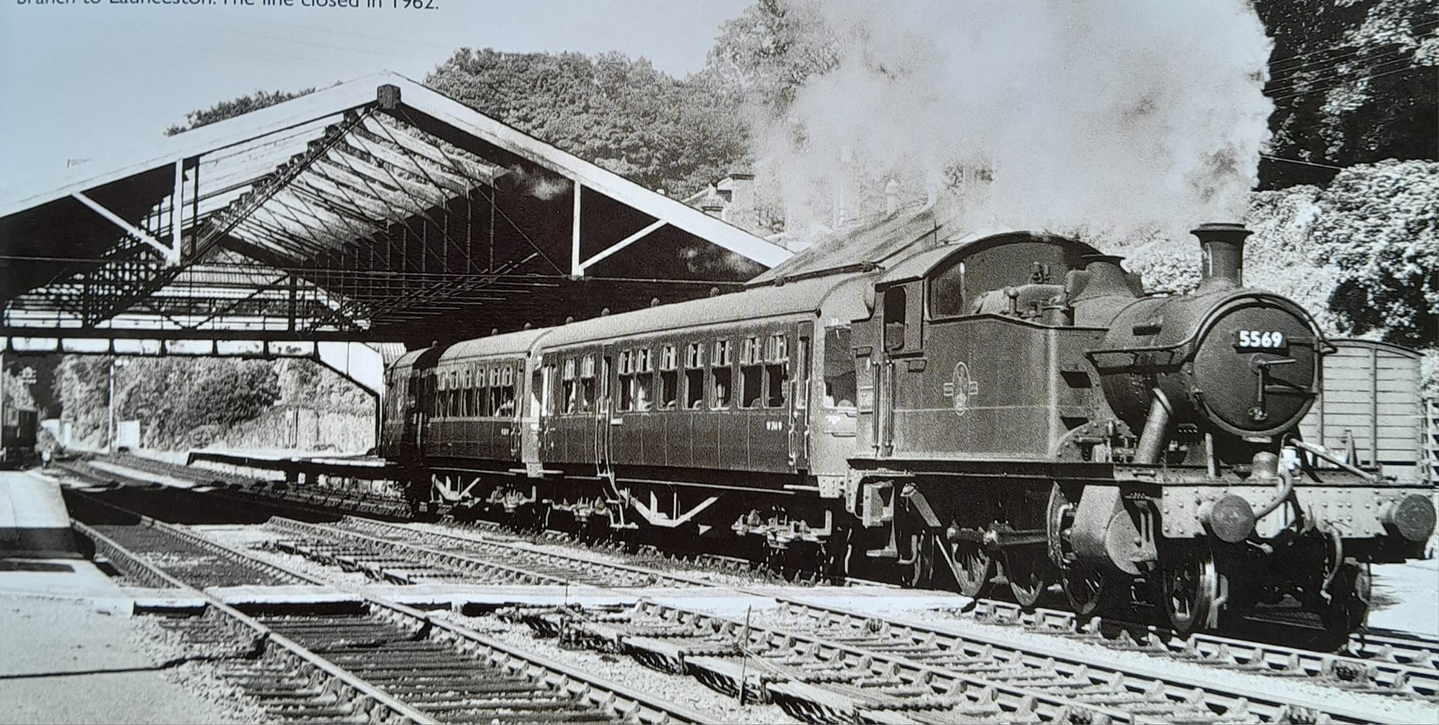 Ex GWR 143617 at the Tarka Valley Railway nr Great Torrington 12