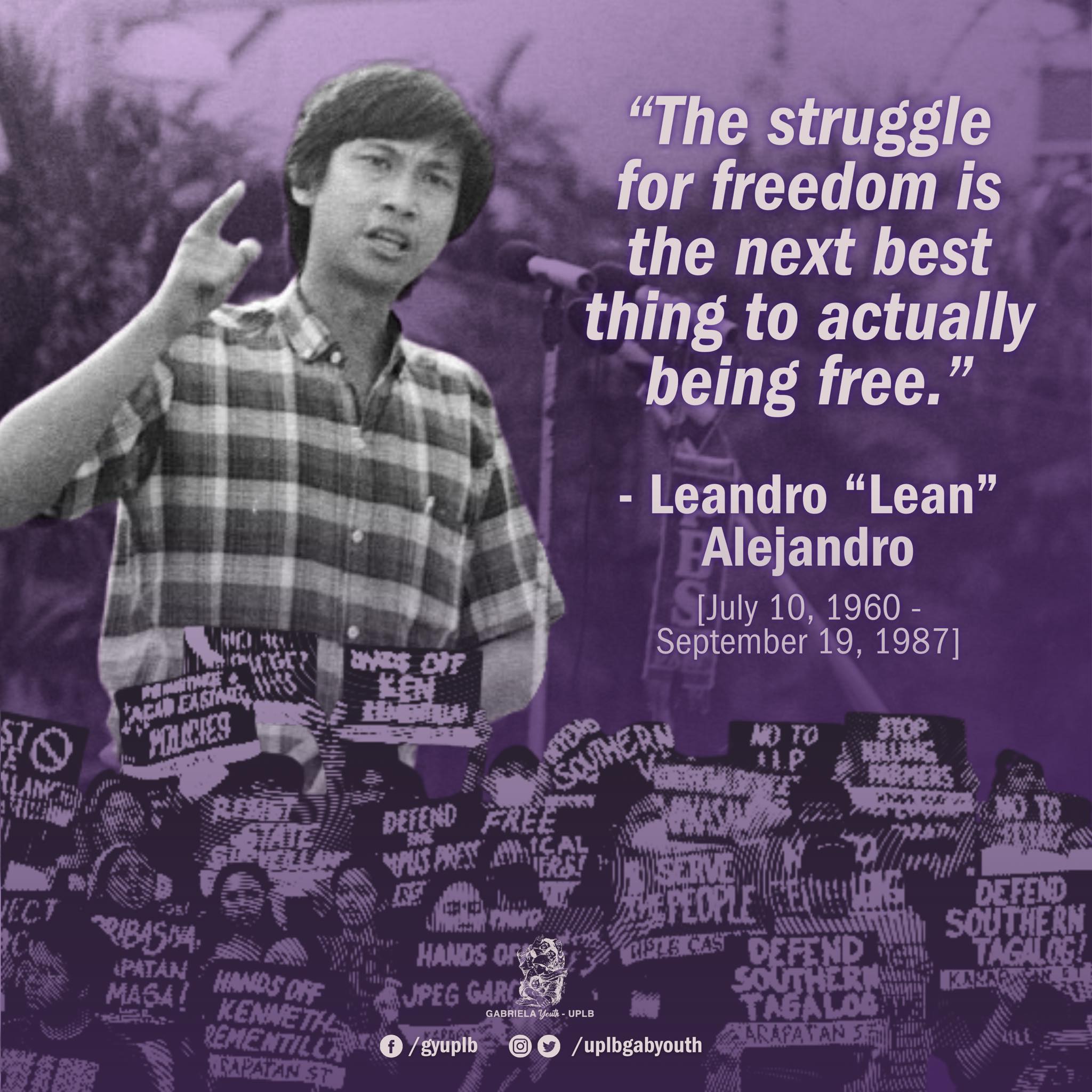 Gabriela - OPISYAL NA PAHAYAG NG GABRIELA YOUTH - UPLB SA IKA-38 NA ...
