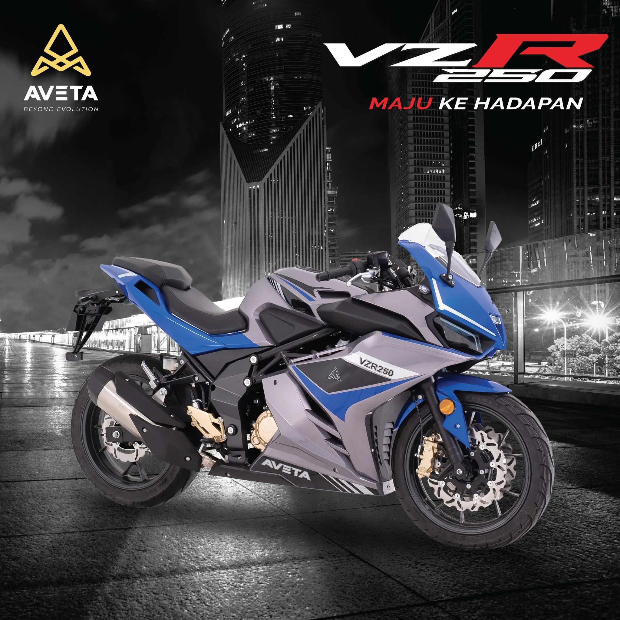 The first supersport from Aveta is finally here! The VZR250 is