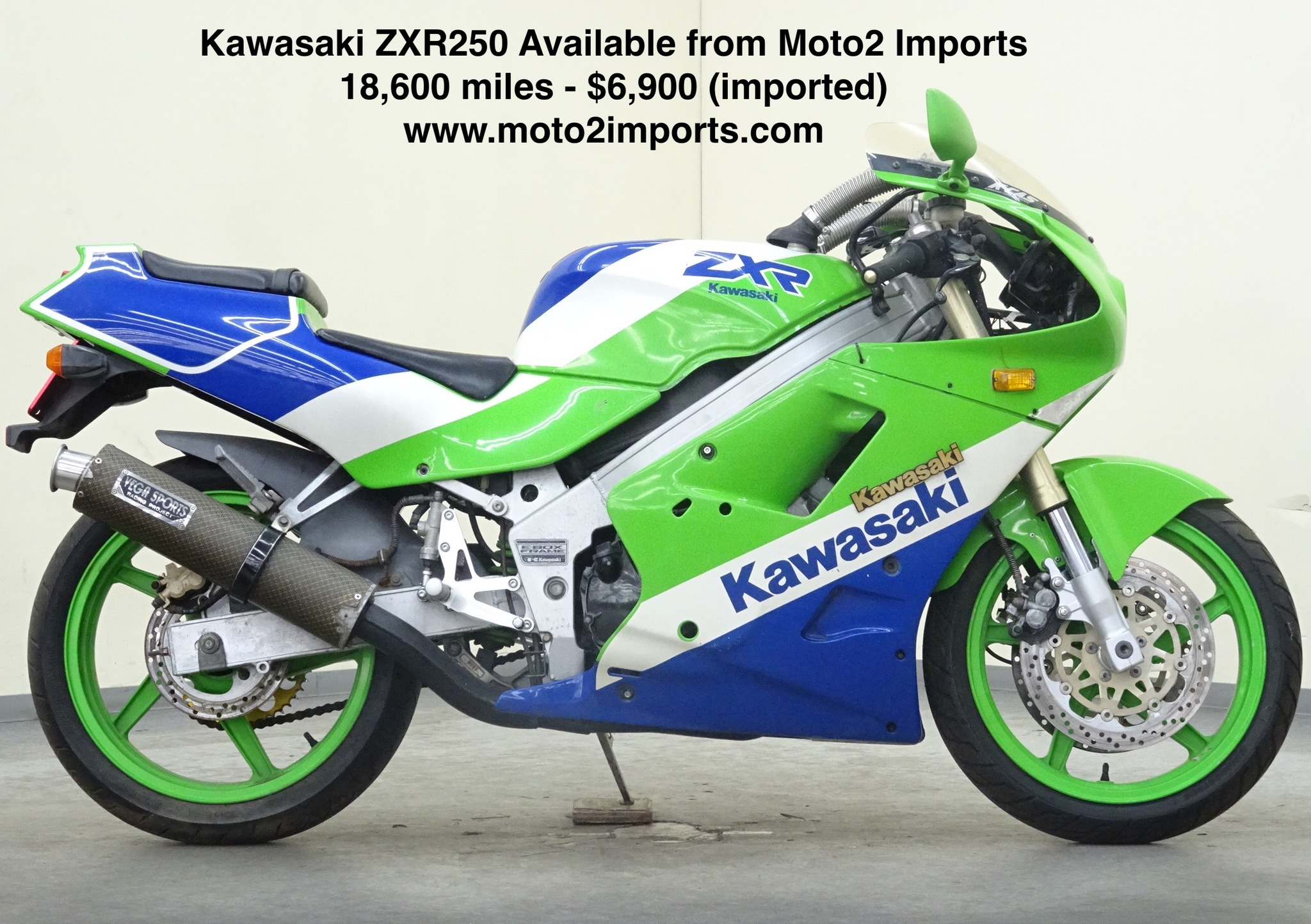 Can a zx-25r be registered in the US?