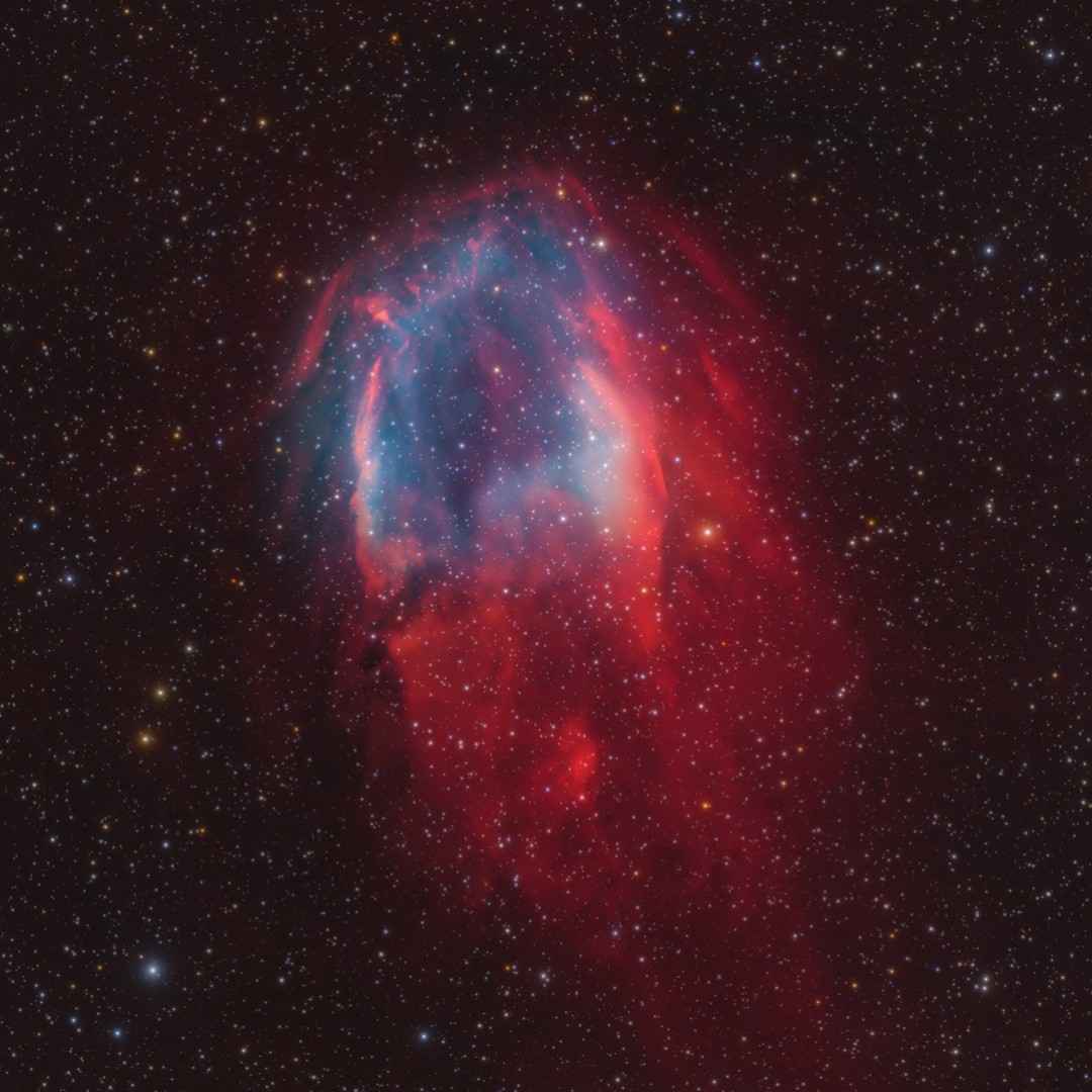 Stellarvue - Jon Talbot captured the first color image of this nebula ...