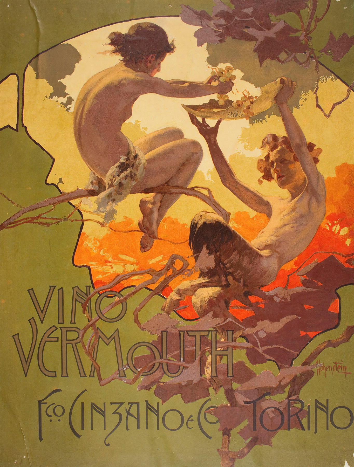 ADOLFO HOHENSTEIN (1854–1928), “Bitter Campari” (1899)