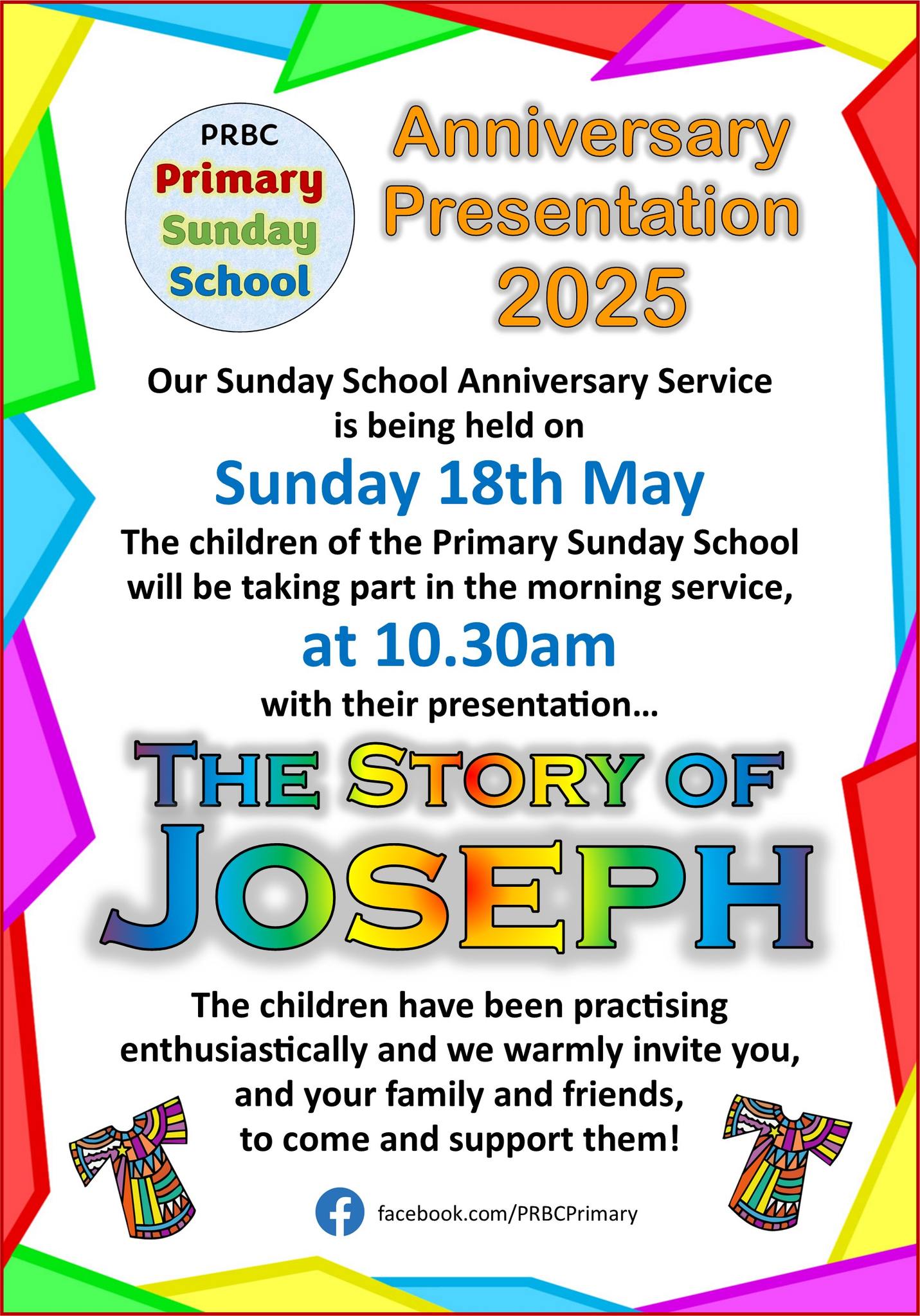 Pinhoe - The PRBC Primary Sunday School Anniversary Presentation for ...