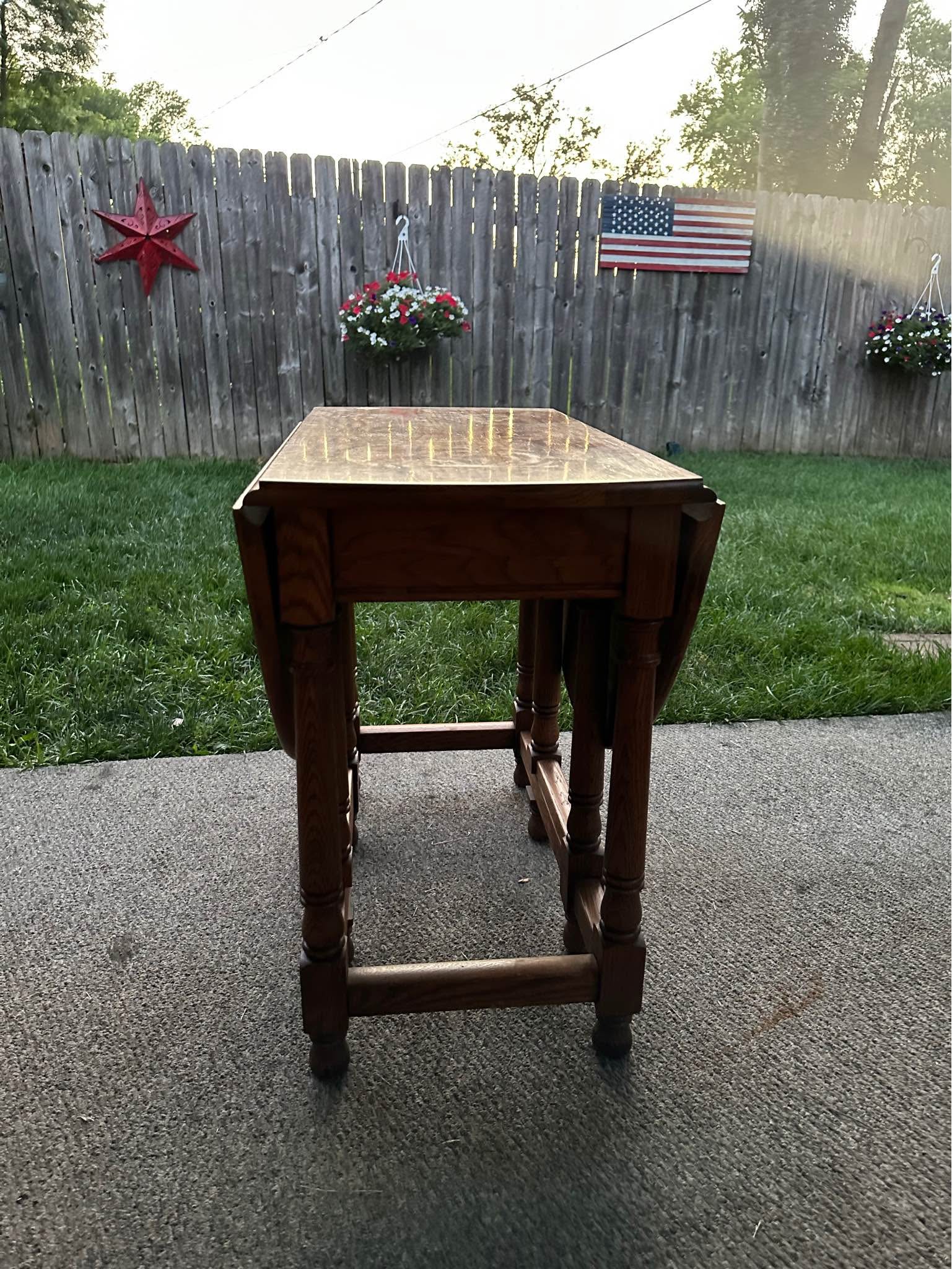 Vintage double sided drop leaf table - Tables - Springboro, Ohio ...