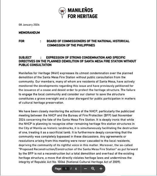Manileños - View full memorandum here: https://drive.google.com/file/d ...