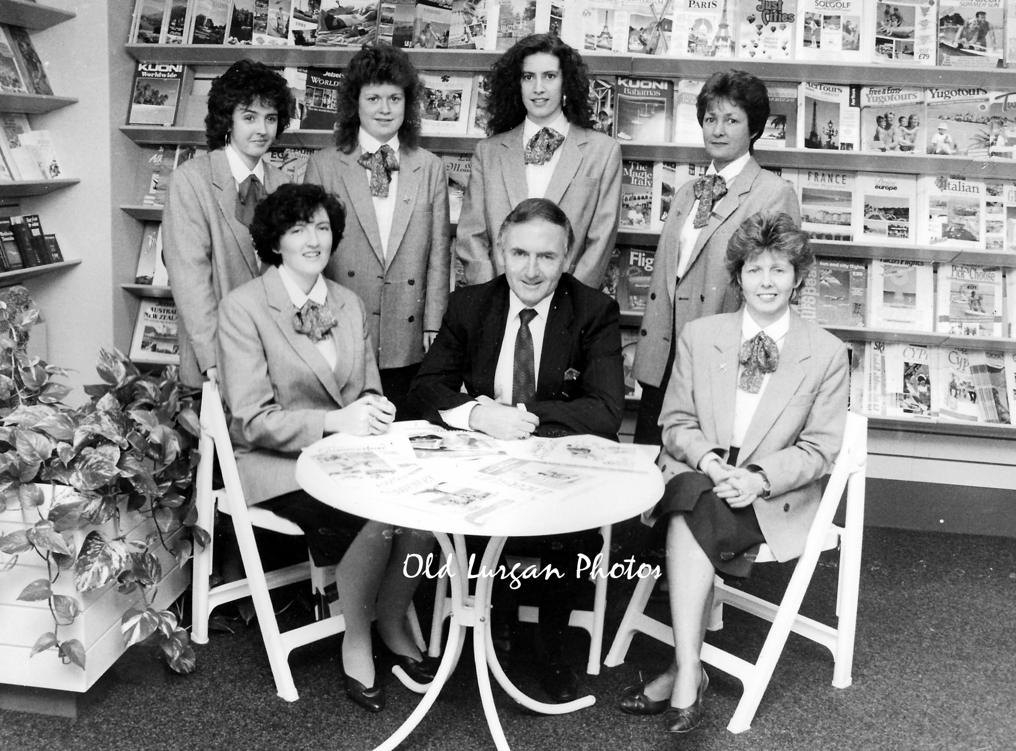 Old - Terence Murphy and his team posed for a photo in the late 1980's ...
