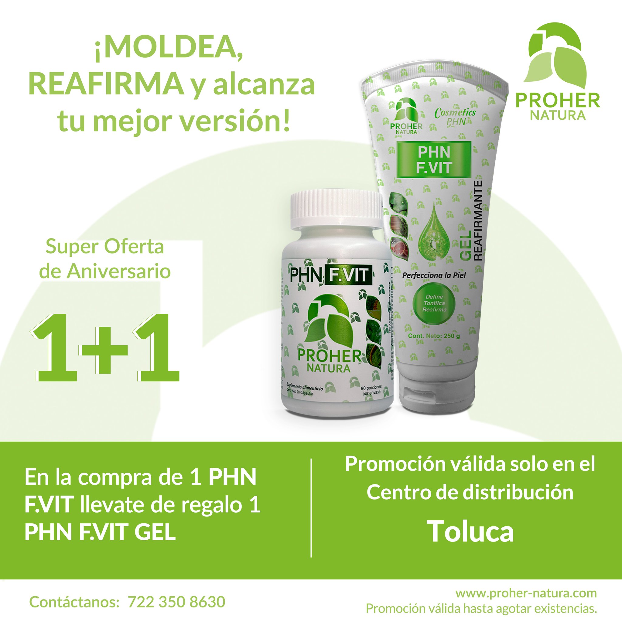 PROHER-NATURA - ¡Promoción Exclusiva en PROHER-NATURA Toluca! 🎉 Compra ...