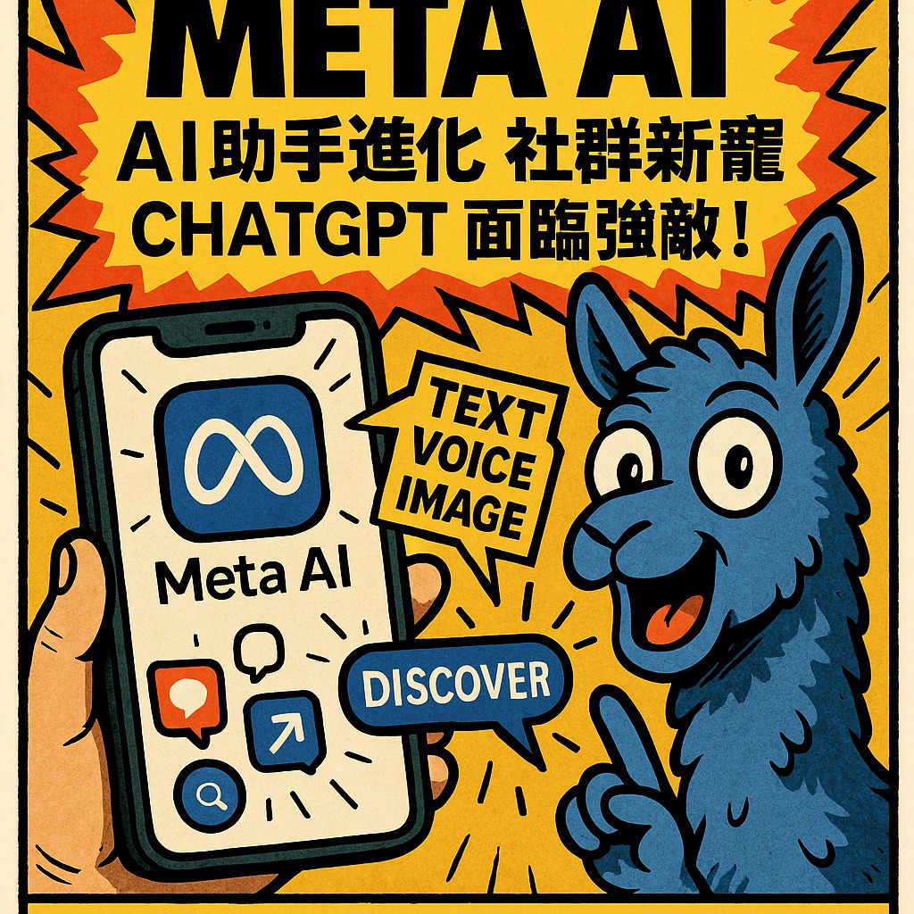 Futurity - 🌟 Meta AI 正式登場：AI 助手進化成社群新寵，ChatGPT 面臨強敵！ Meta 終於推出首款獨立 AI ...