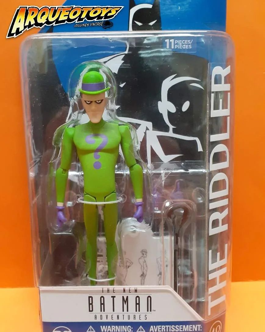 Arqueotoys - 📣 Figura de acción THE RIDDLER (ENIGMA) - The...