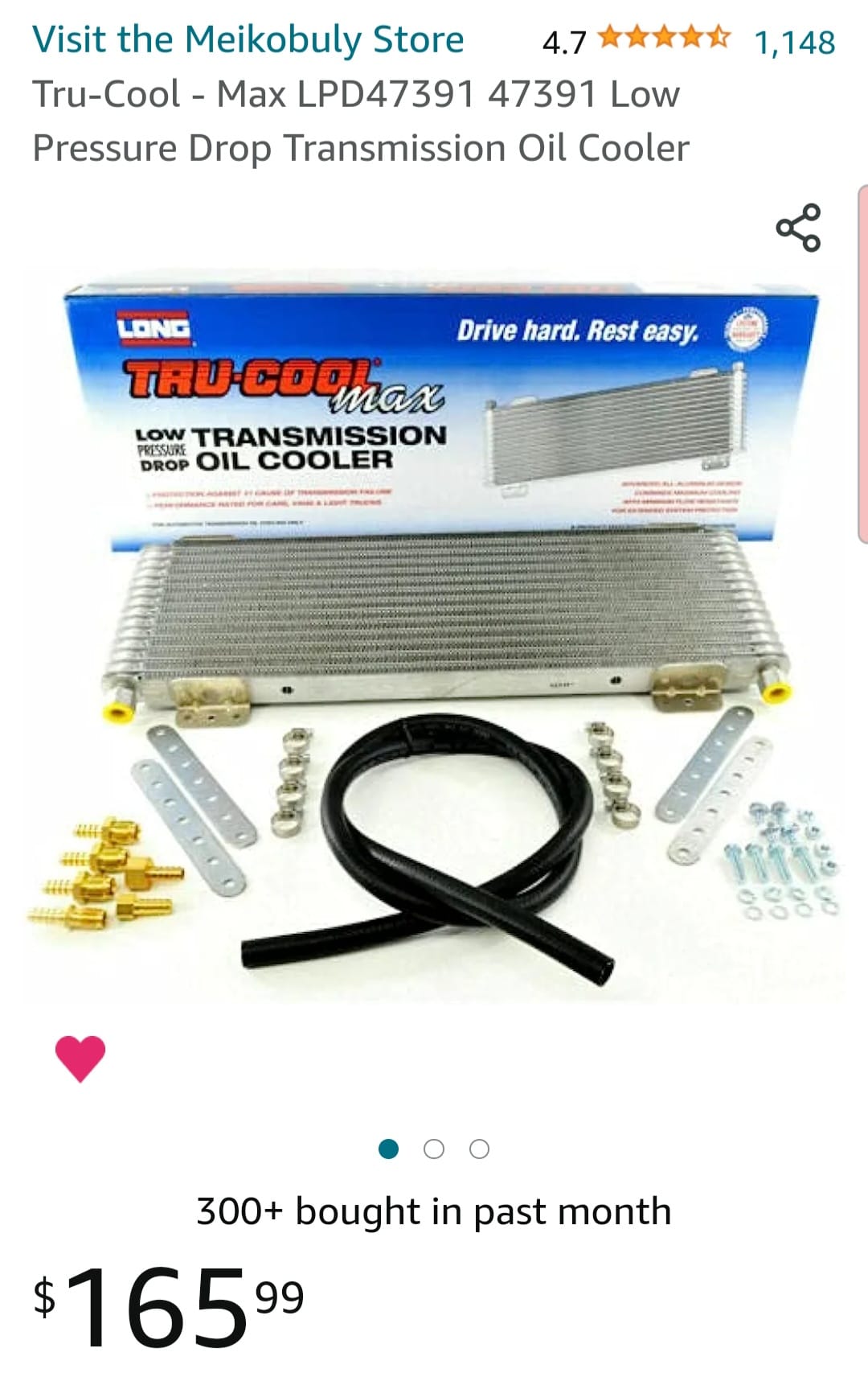4-Piece 8AN To 1/4 Transmission Oil Cooler Adapter Fittings – For GM Turbo 350/400, 4L60E, 200R