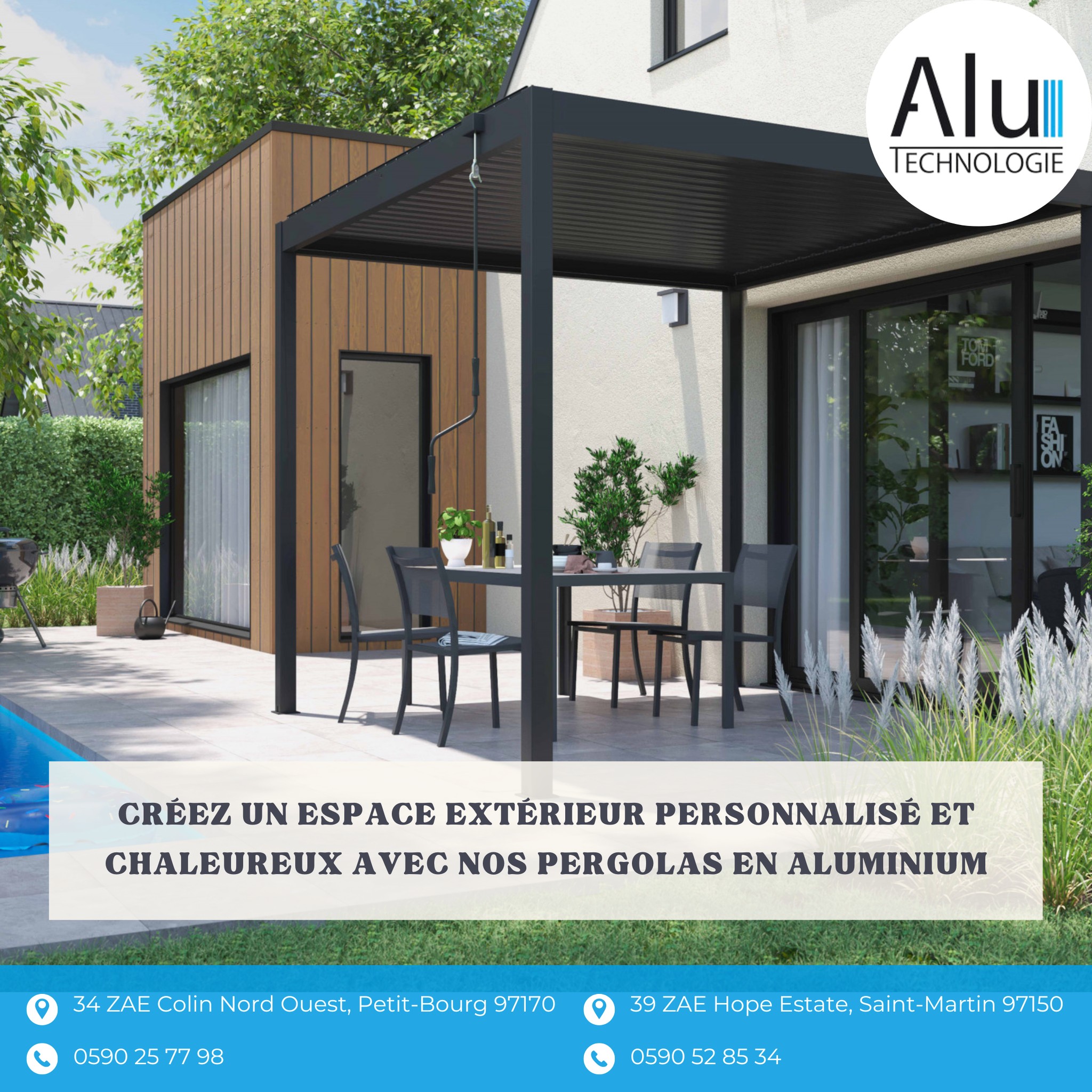 Alu - Découvrez nos pergolas en aluminium pour sublimer votre extérieur ...