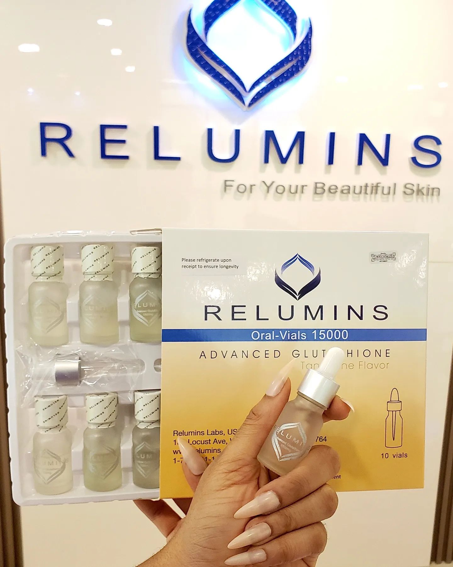 relumins glutathione oral vials Experience the power of skin brightening from within with our Advanced Gluta 15000mg 🌟✨ Our Glutaa Oral Vials are the most potent available, 100% as effective as IVs.. Easily GLP-1 Receptor Agonist