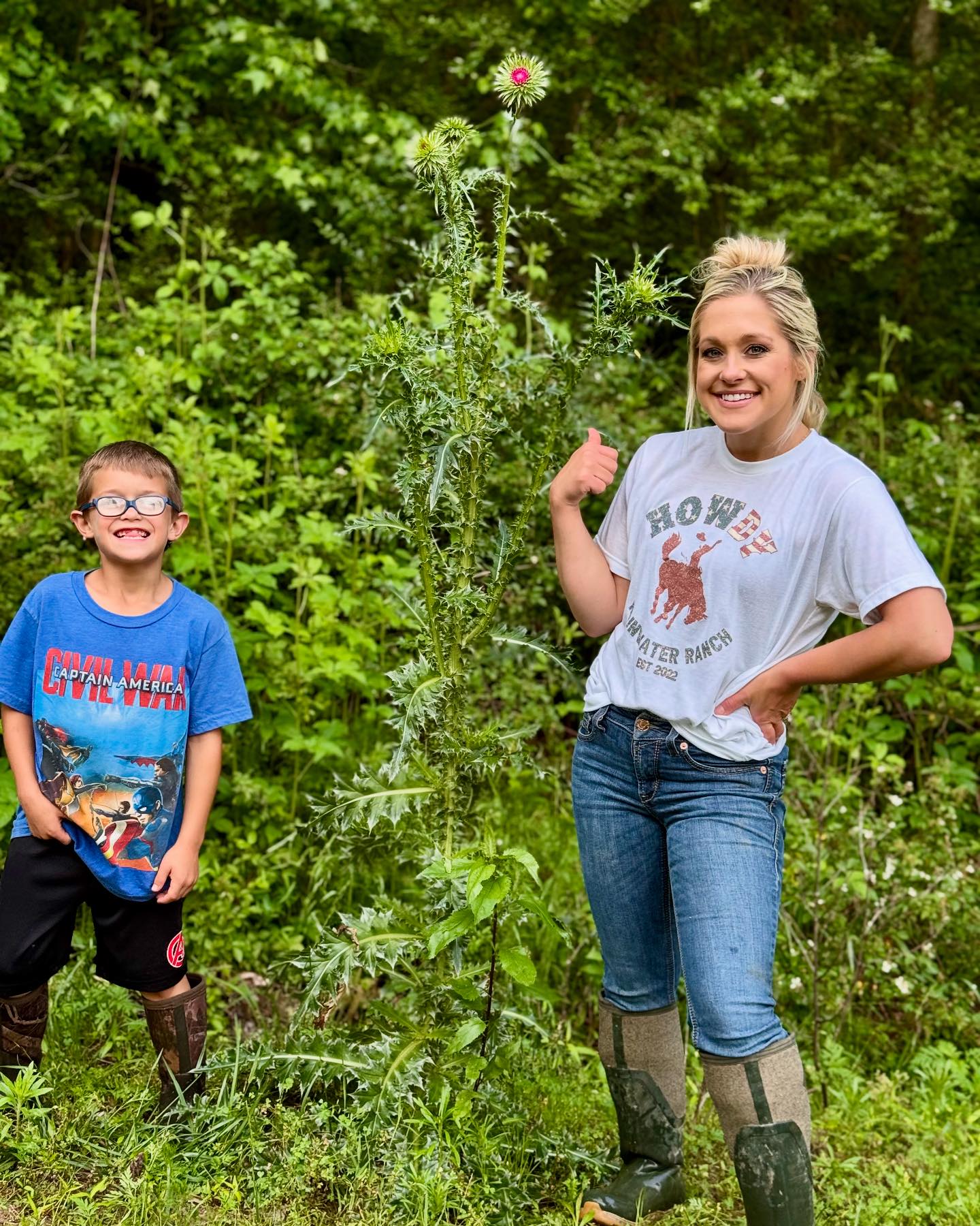 Rainwater - Thistle: also known as a pain in the butt! 🤪 Thistle is a ...