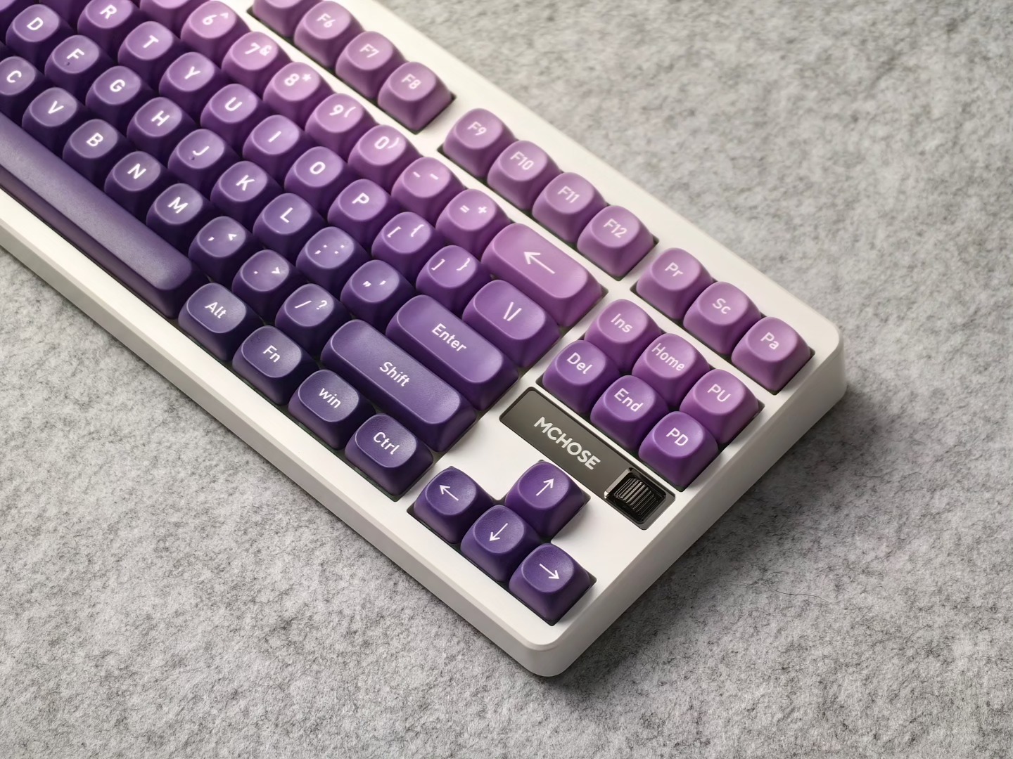 ❇️ Custom Keyboard Build for a Client ❇️ MCHOSE G87 With Pink