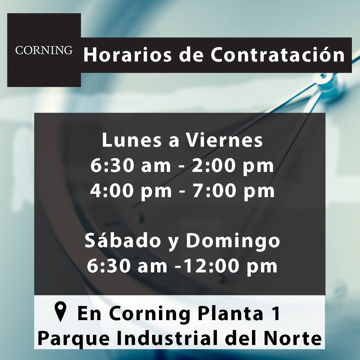 Corning México - En CORNING ESTAMOS CONTRATANDO! Contrataciones en ...