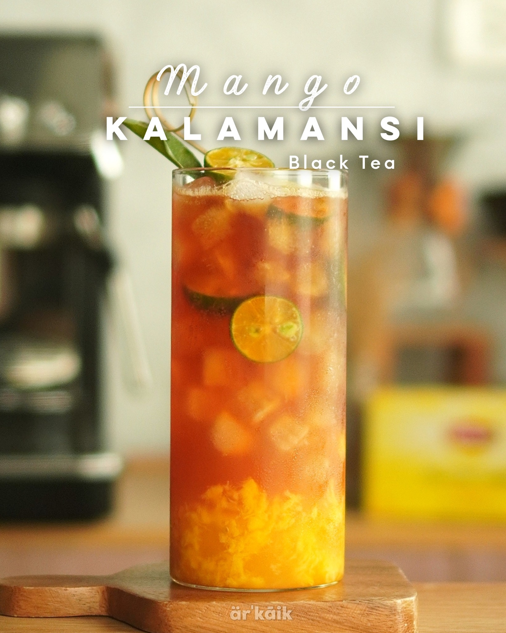 Arkaik PH - Mango Kalamansi Black Tea Refresher ⬇️ Ingredients: 2 bags ...