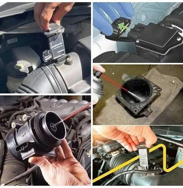 Mechanics - Cleaning the Mass Airflow (MAF) sensor improperly can ...