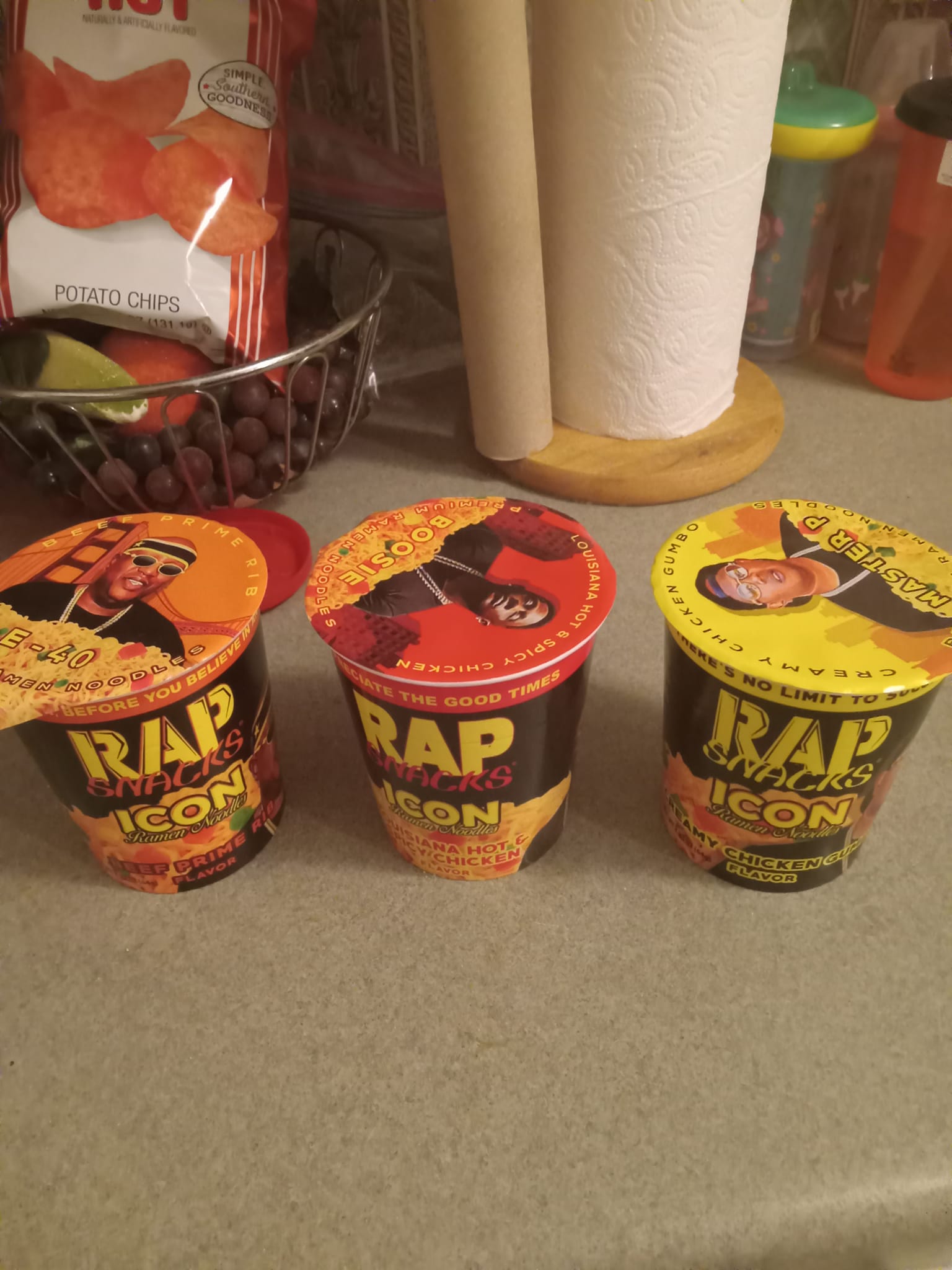 Rap Snacks ramen noodles are back in stock