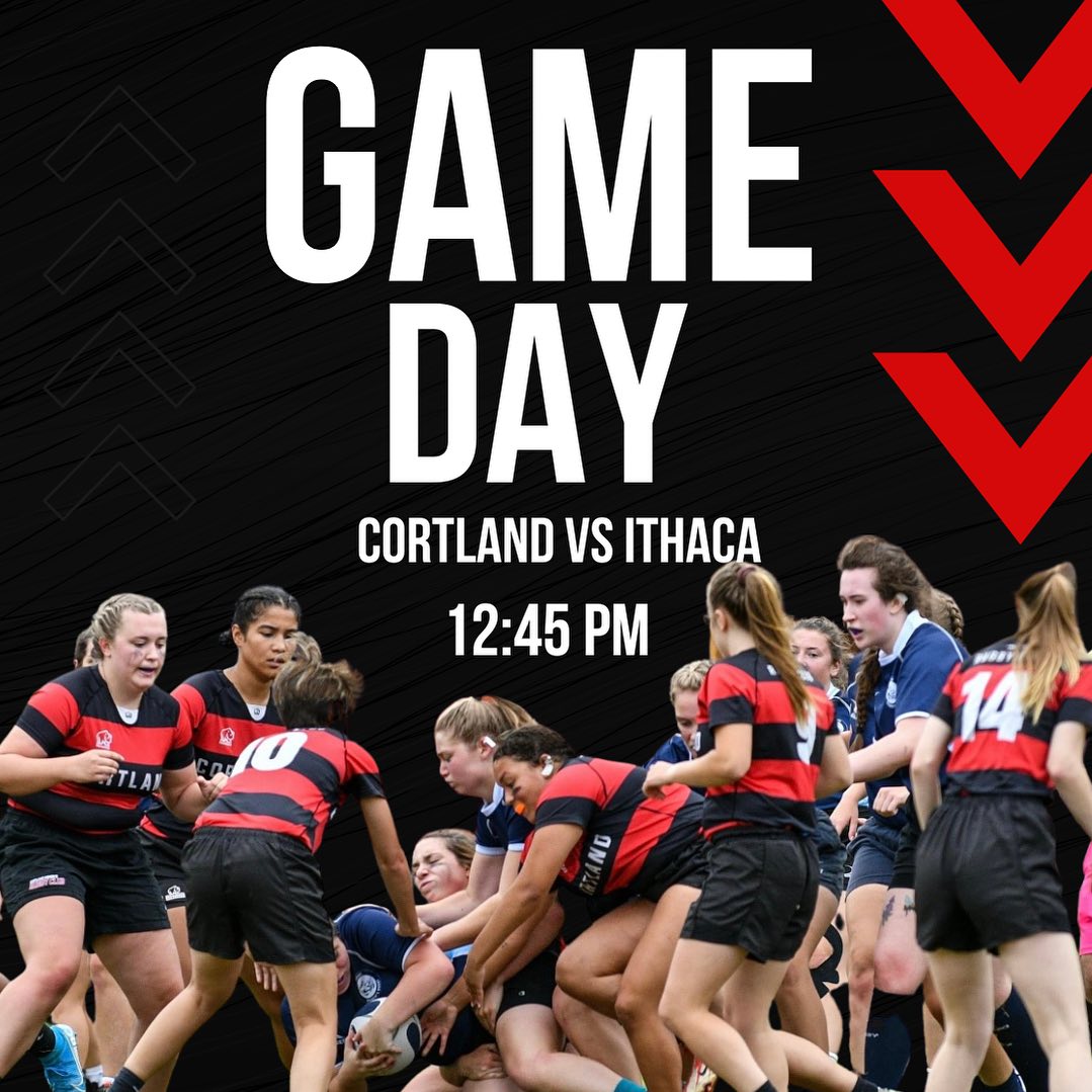 ‼️GAMEDAY‼️ ⏰: 12:45 📍: Higgins... - Cortland Women's Rugby