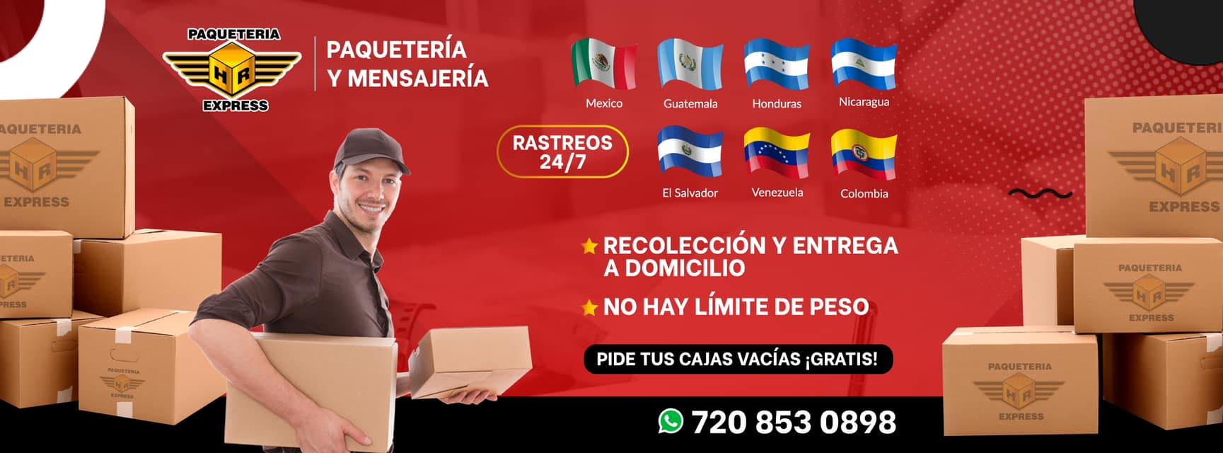 Paquetería HR Express Inc - 🔴PIDA SU CAJA GRATIS CON HR EXPRESS!! LE ...
