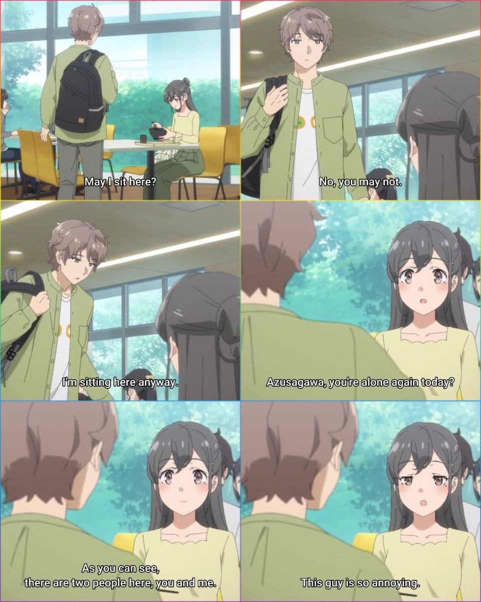 Anime shots - Sauce: Rascal Does Not Dream: University... | Facebook
