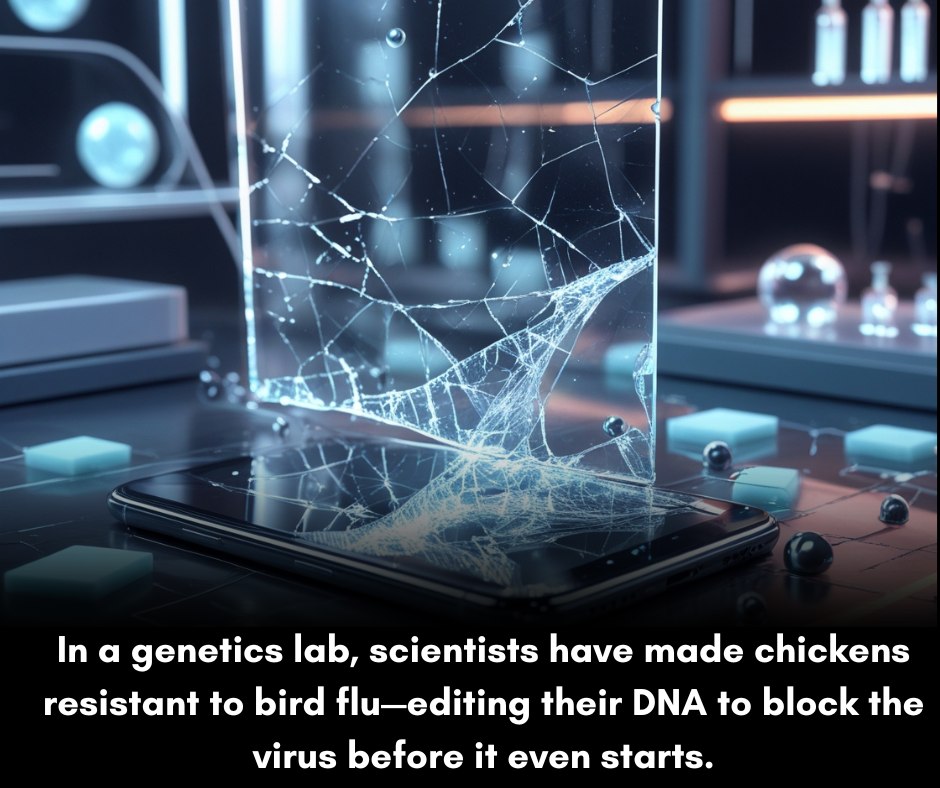 At a biotechnology lab in the UK, scientists have used CRISPR gene
