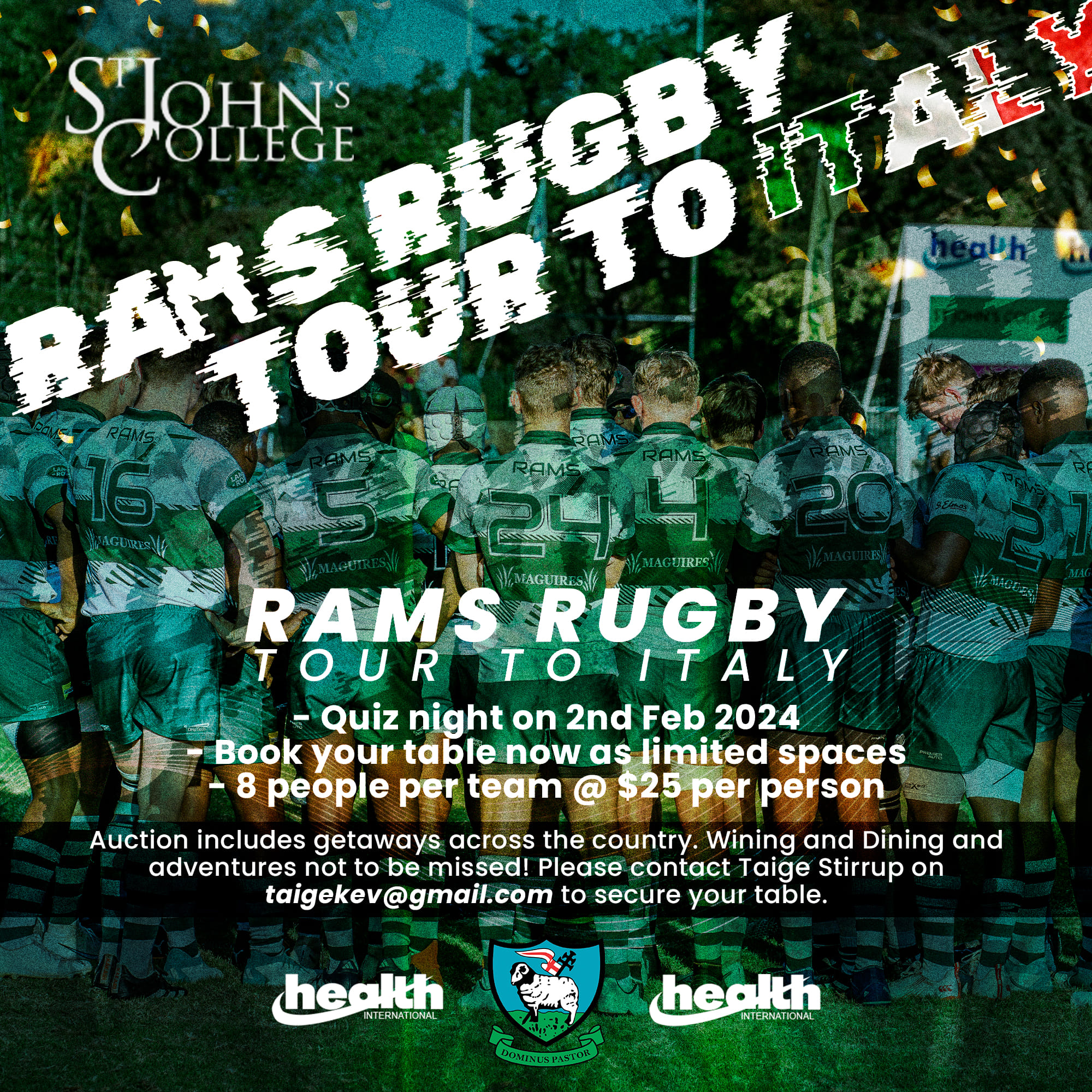 Let's support our Rams!💚... - St John's College Zimbabwe