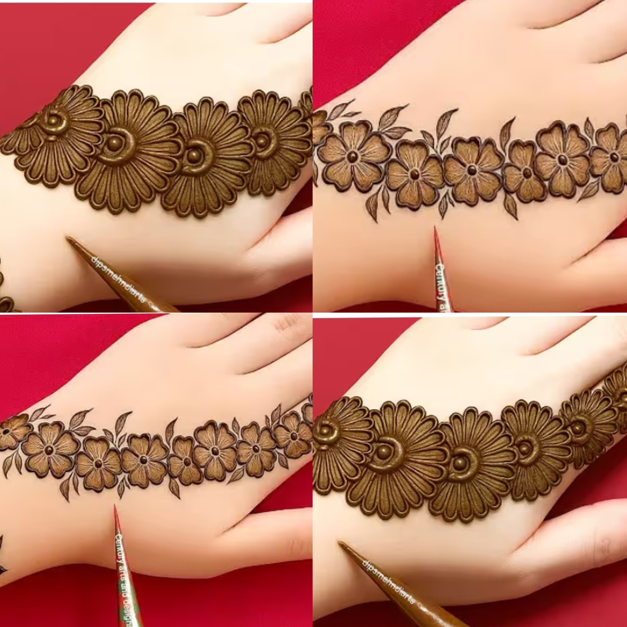Aarohi Ki Rasoi - Easy mehndi designs 💞💞💞💞💞💞... | Facebook