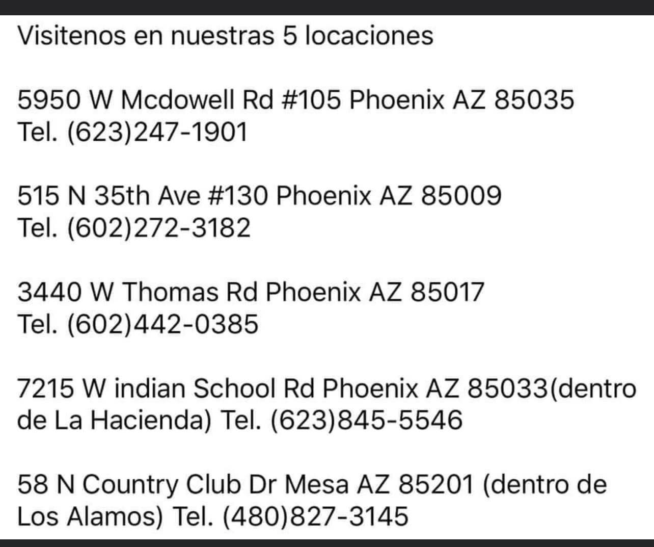 EZ Check Cashing, Inc | Phoenix AZ