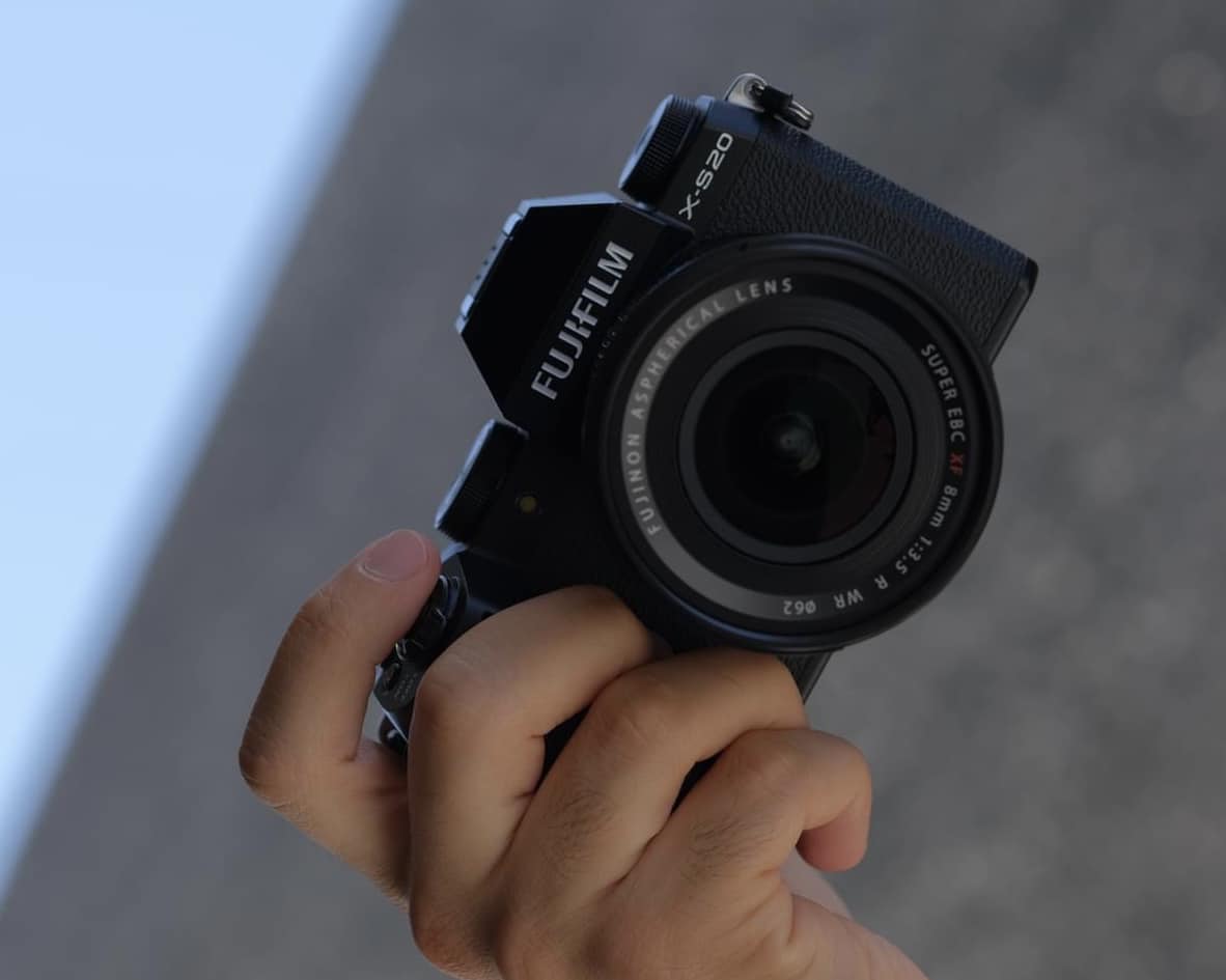 Fujifilm X-S20 with Tamron lens