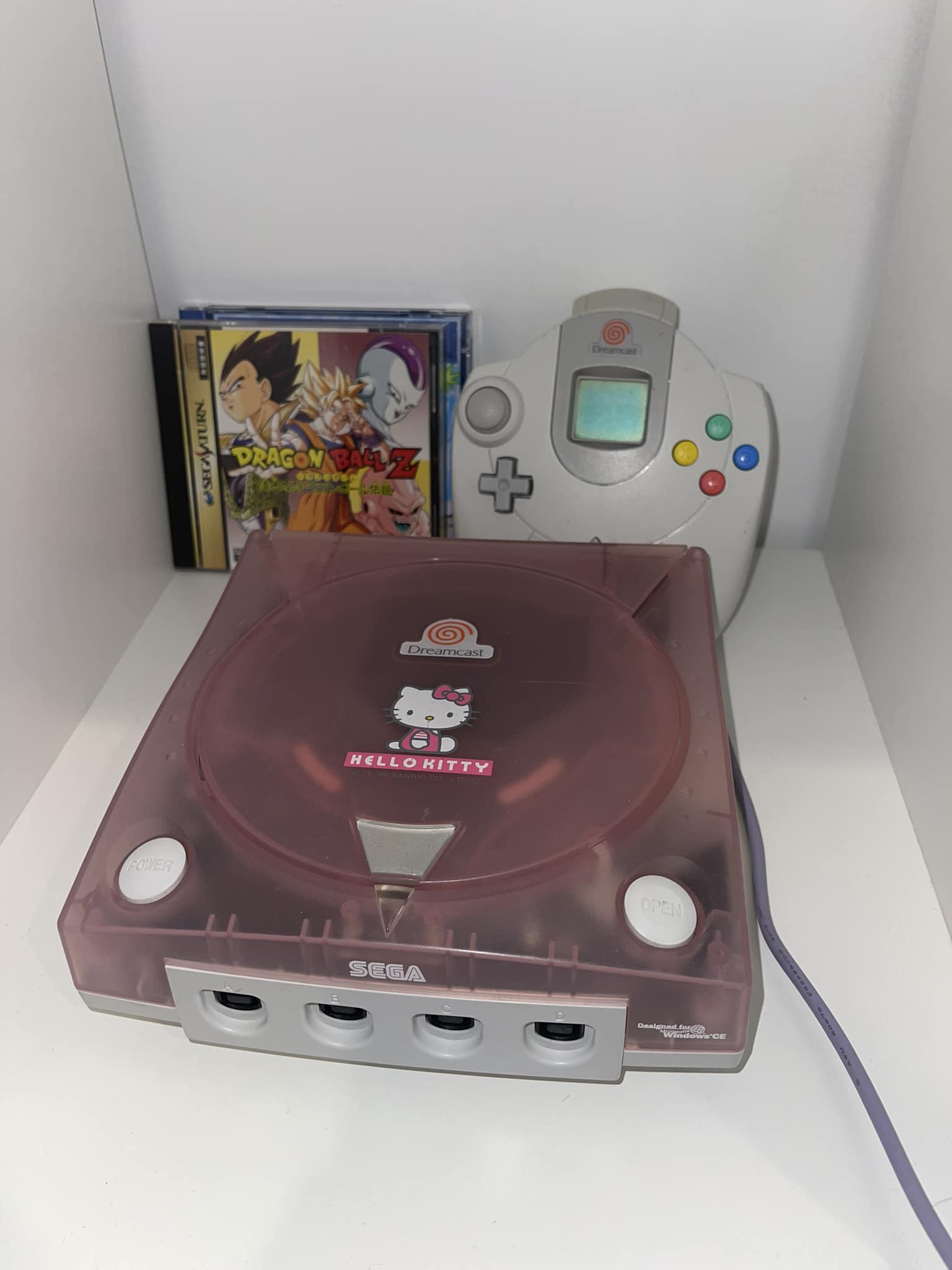 Hello Kitty limited edition Sega Dreamcast console was a Japan 