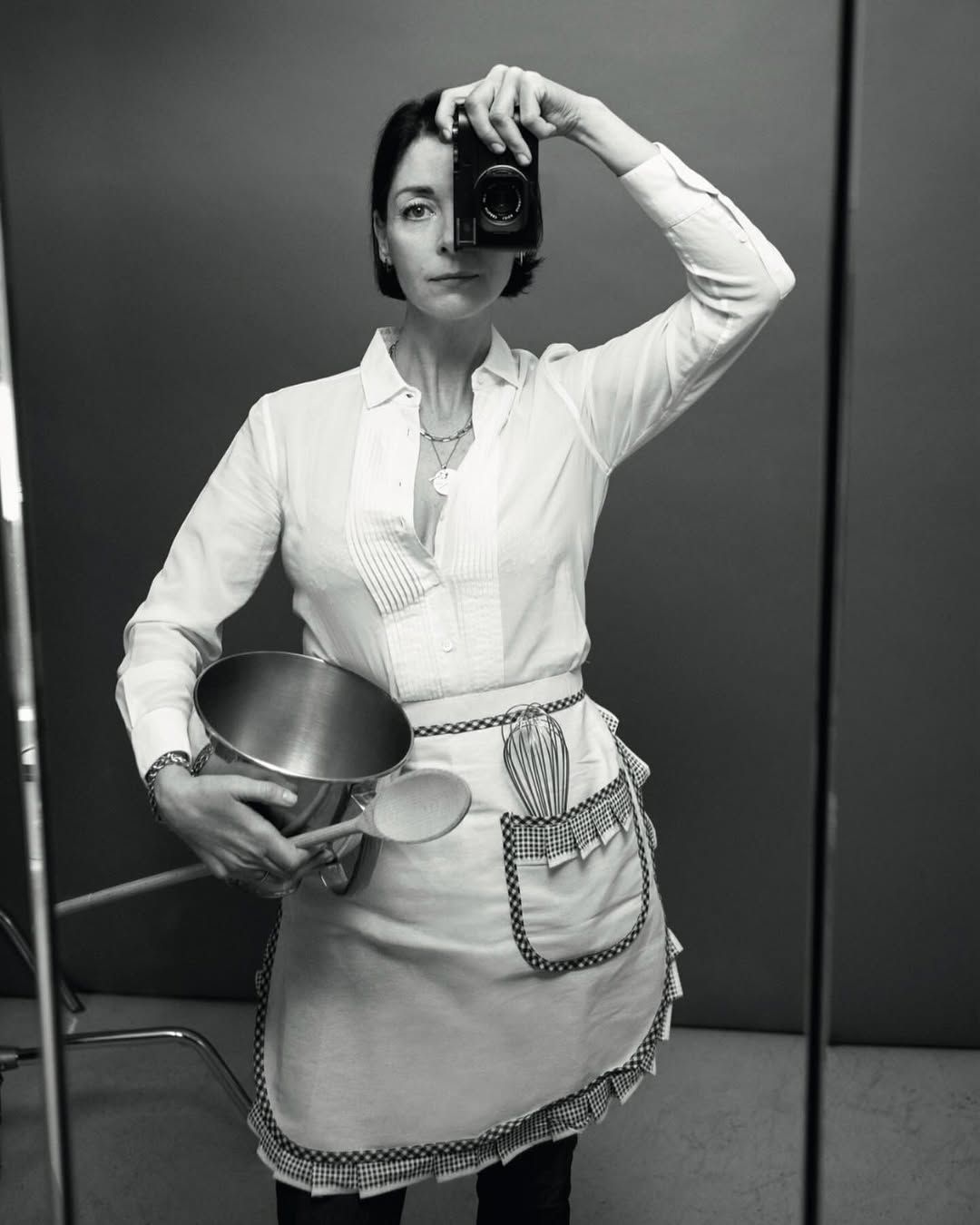 Mary McCartney behind the camera… A self-portrait with her Leica M