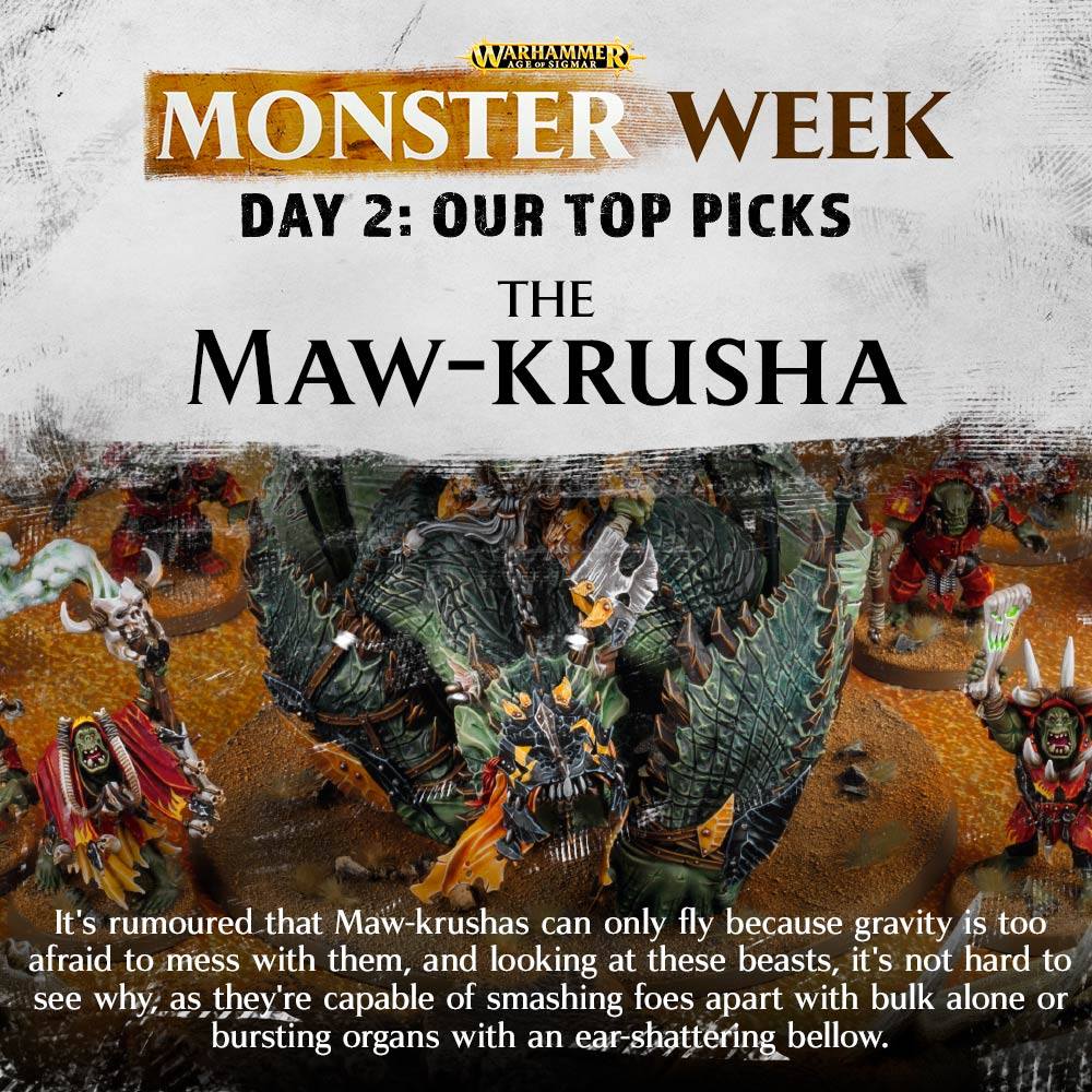 Warhammer - The Maw-krusha is one of the most destructive beasts in ...
