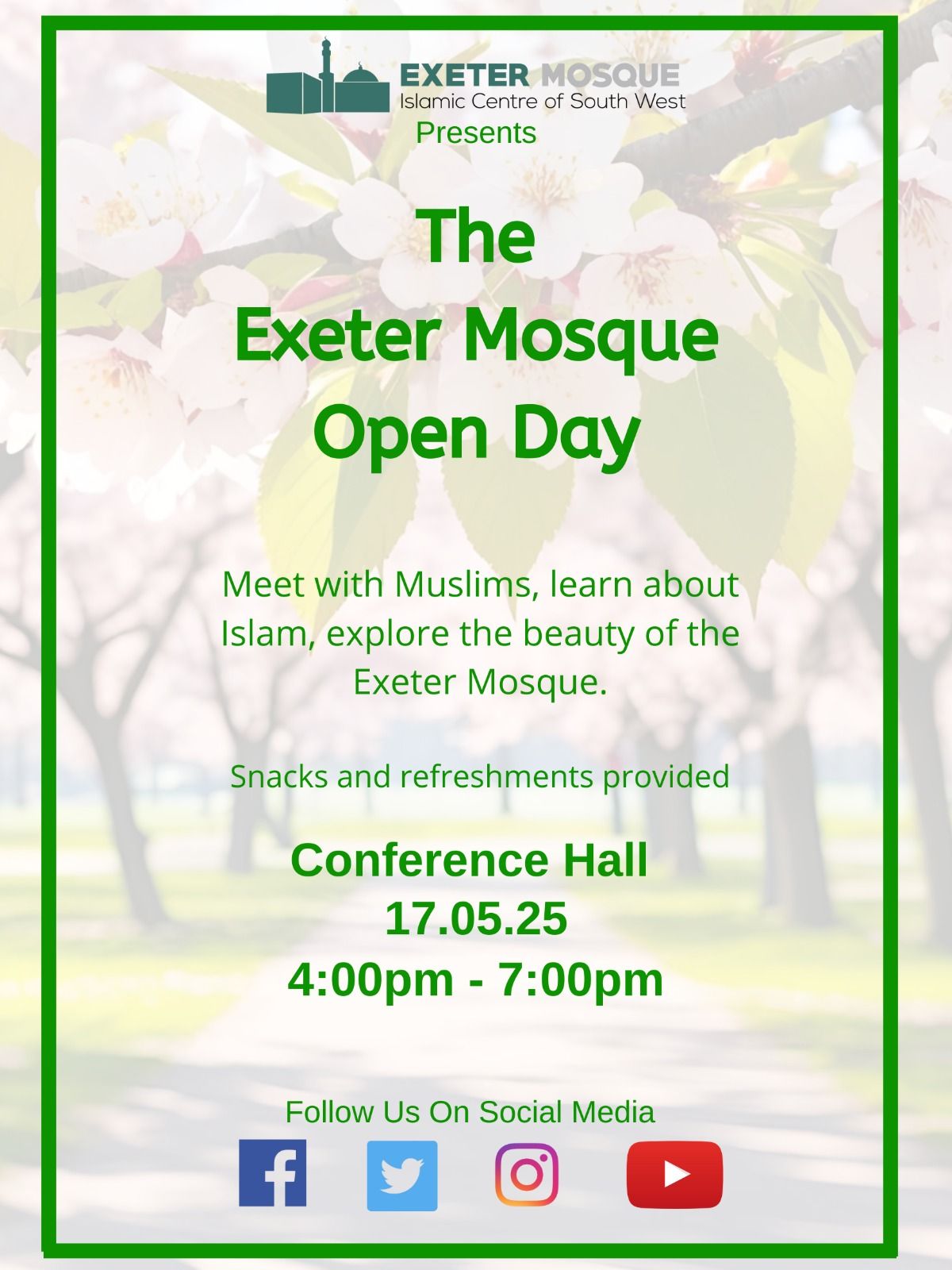 Exeter Mosque & Cultural Centre | Exeter
