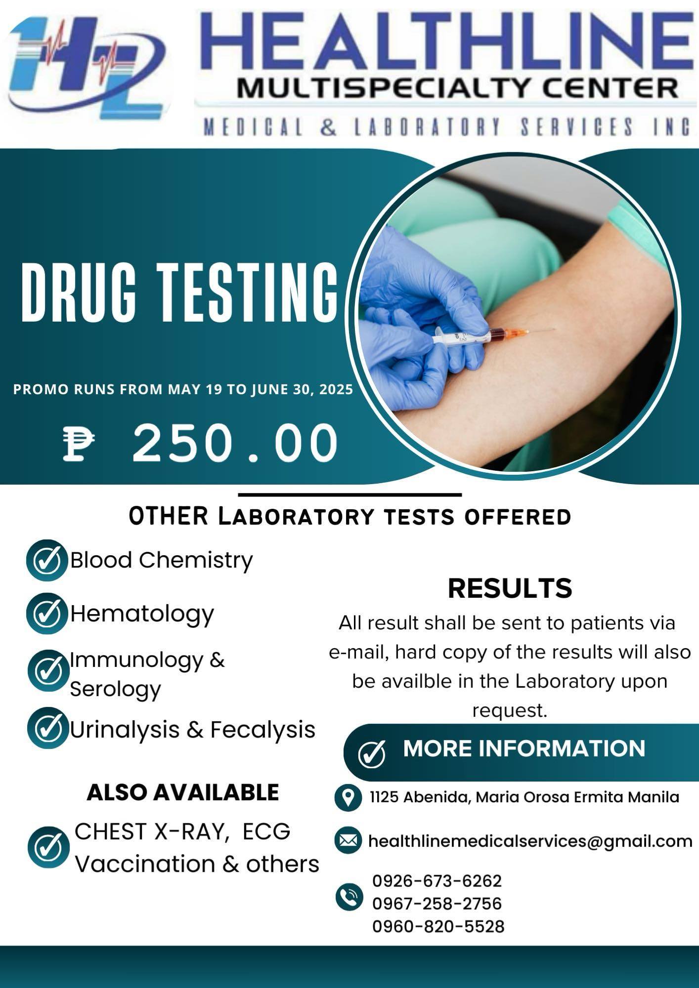 Healthline Medical Health Services | Manila