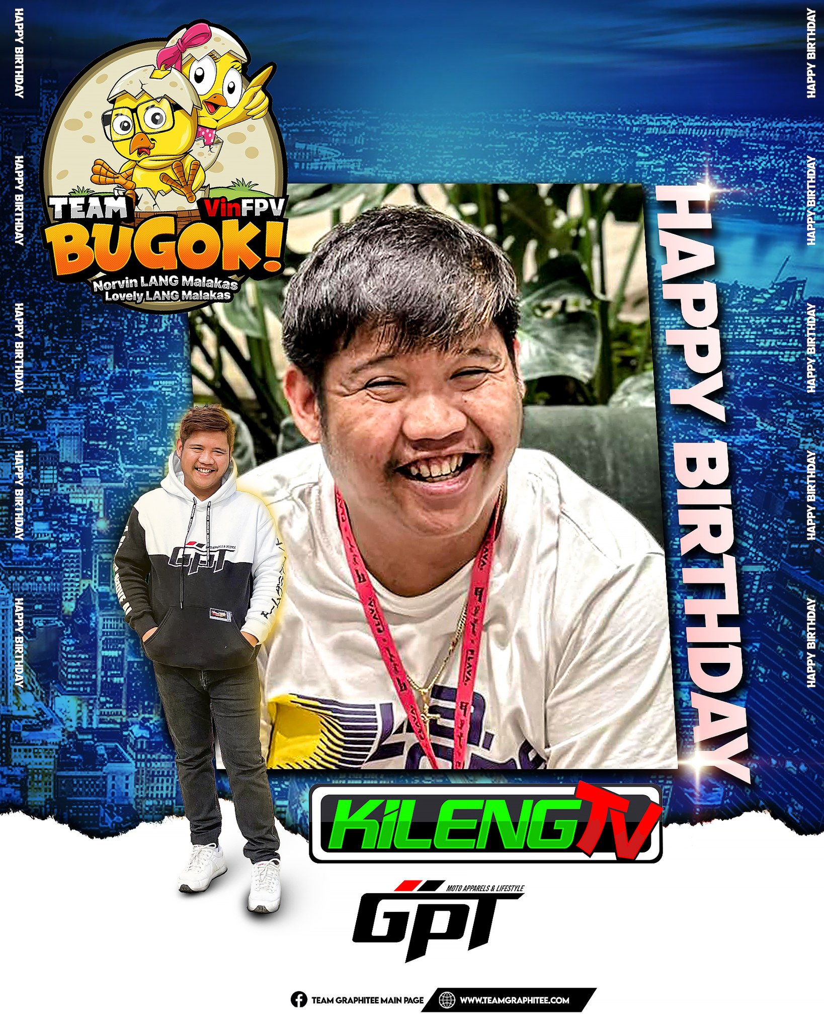 Happy Birthday Kileng TV 🎉🎂... - Team Graphitee Main Page