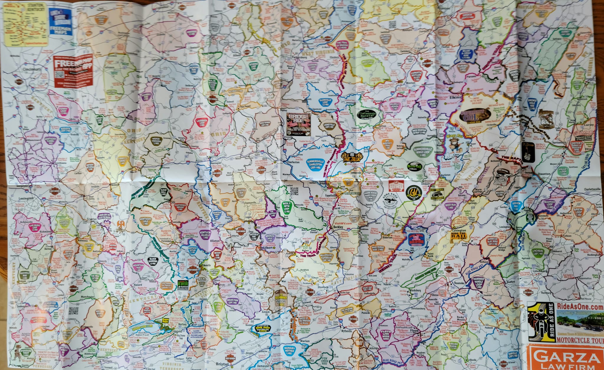 Backroads WV - The 2023 WV/VA/OH/KY Freeman Maps...