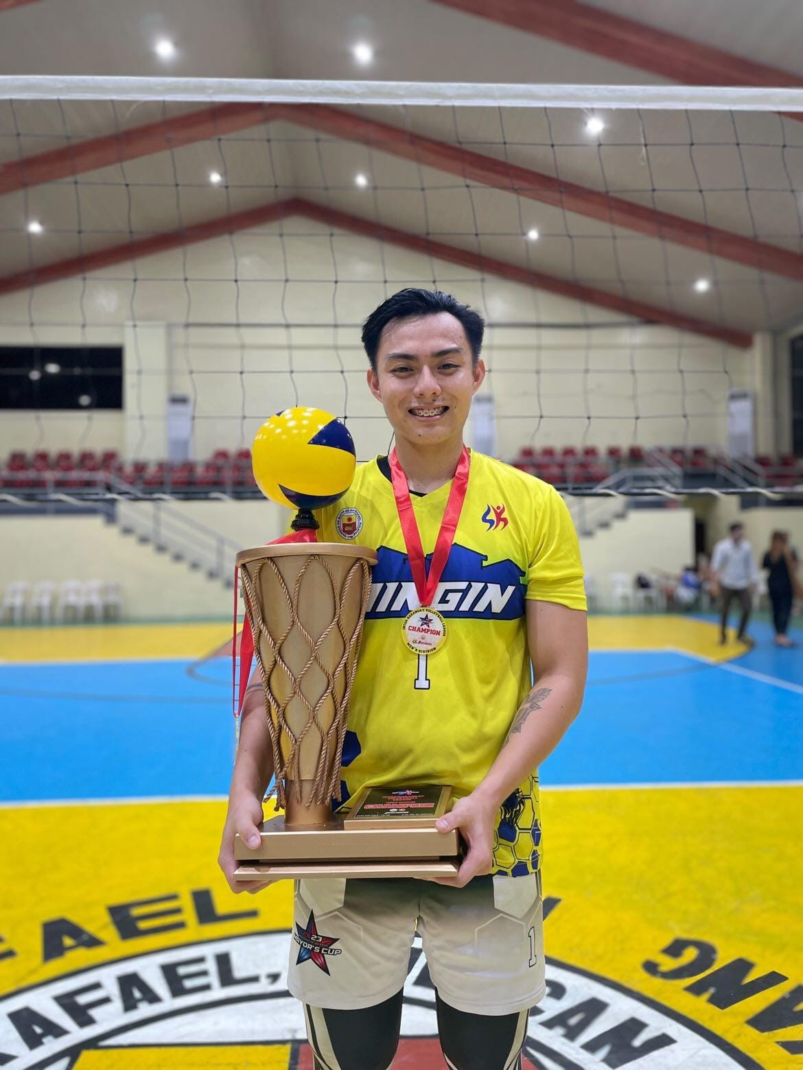 Kyle - San Rafael 2k23 Mayor’s Cup: Inter-barangay Men’s Volleyball ...