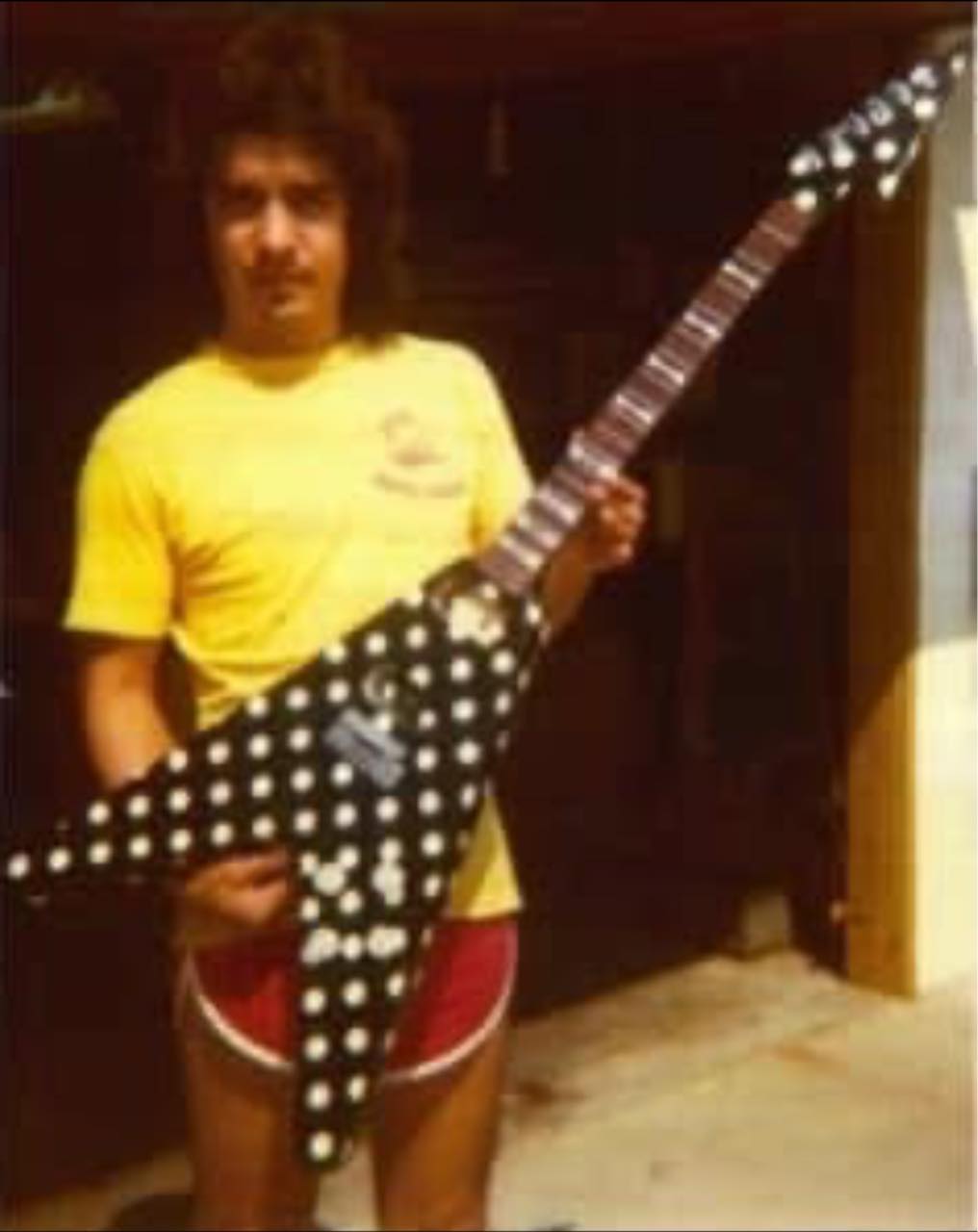 Randy Rhoads' Flying V design led to Charvel and Jackson Guitars