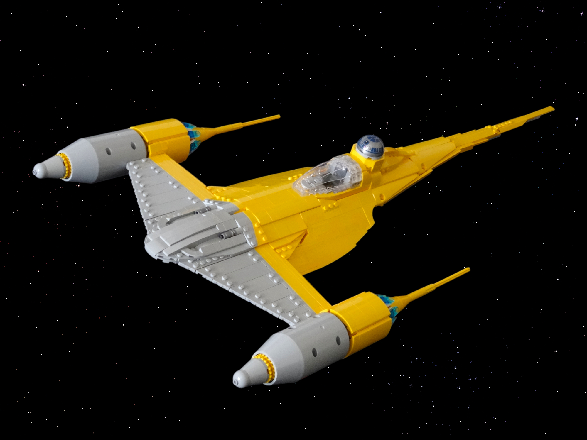 Fab365 Only Model Star Wars Naboo N-1 Starfighter Designer