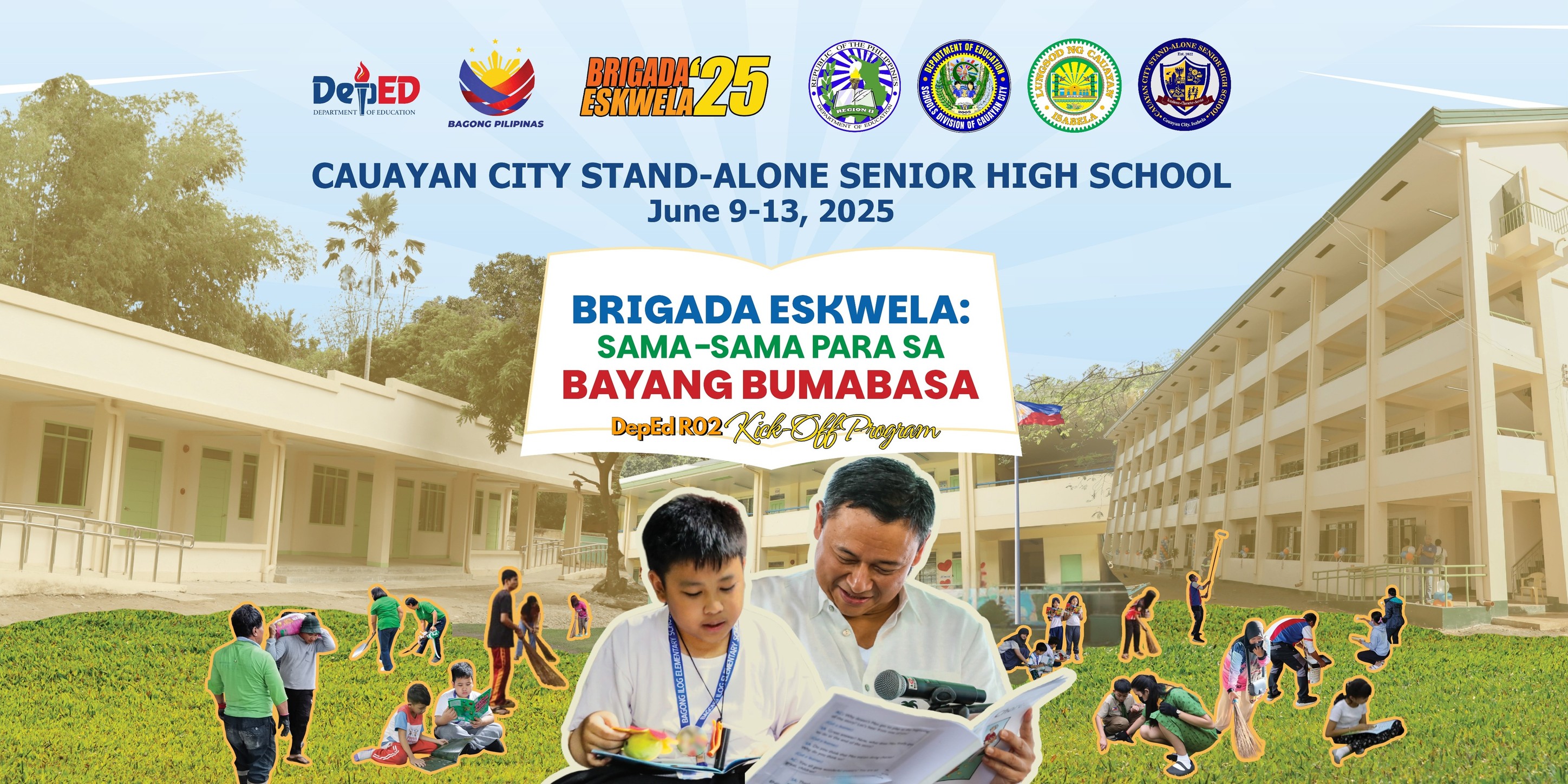 Cauayan - 📣 Brigada Eskwela 2025 Kick-Off! 🏫📚 Join us at Cauayan City ...