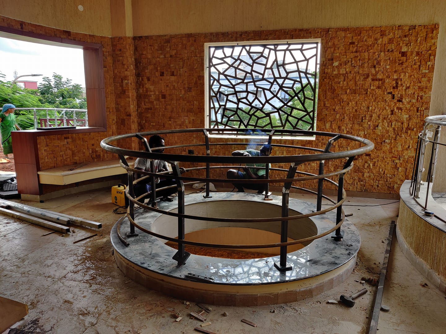 Our latest work, laser cut grill and... - Hariram Metal Works