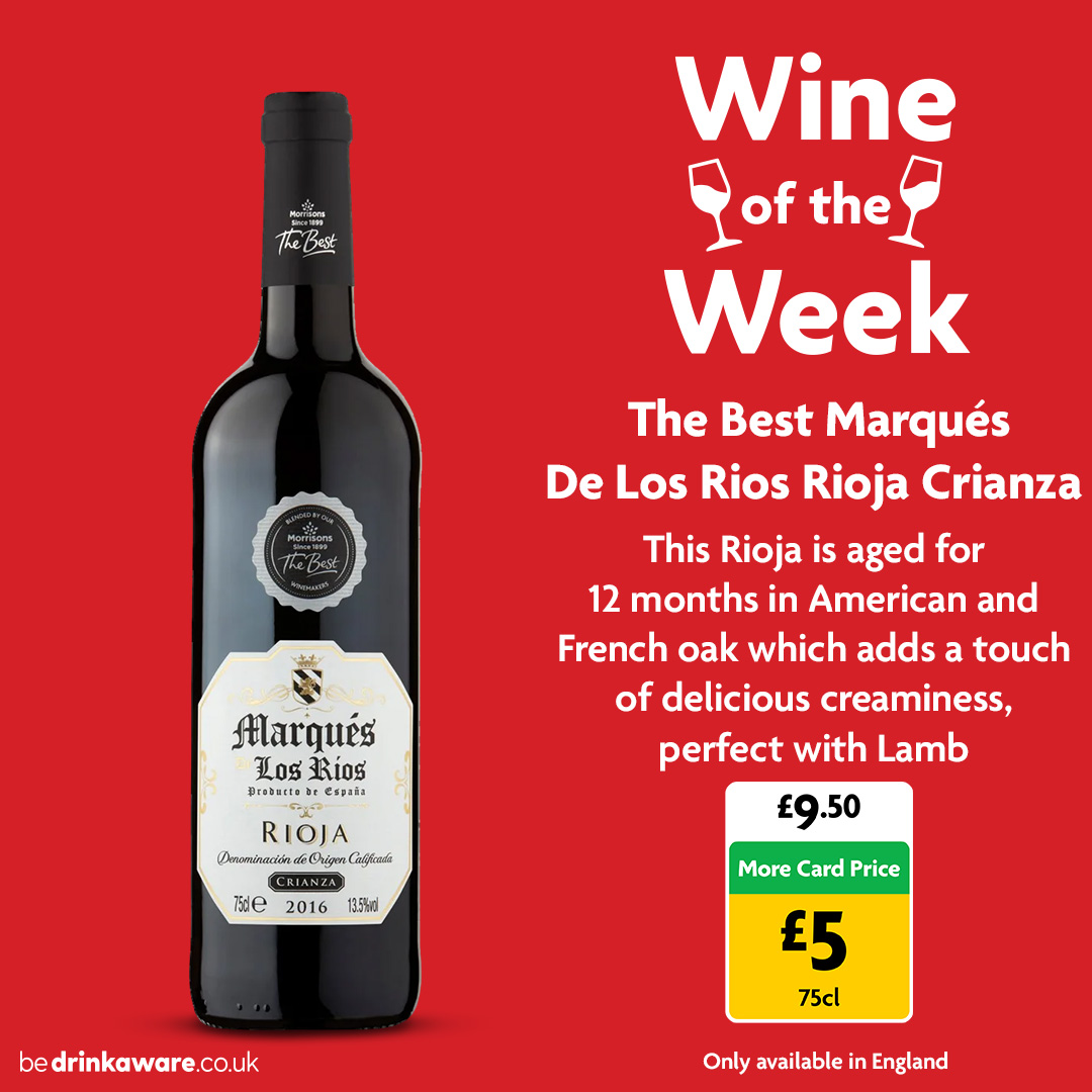 Morrisons - 🍷🎉 Cheers to Wine of the Week! Uncork a bottle... | Facebook