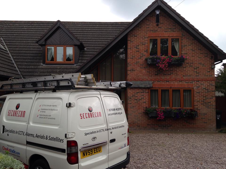 Securecom CCTV & burglar alarm installations | Harlow