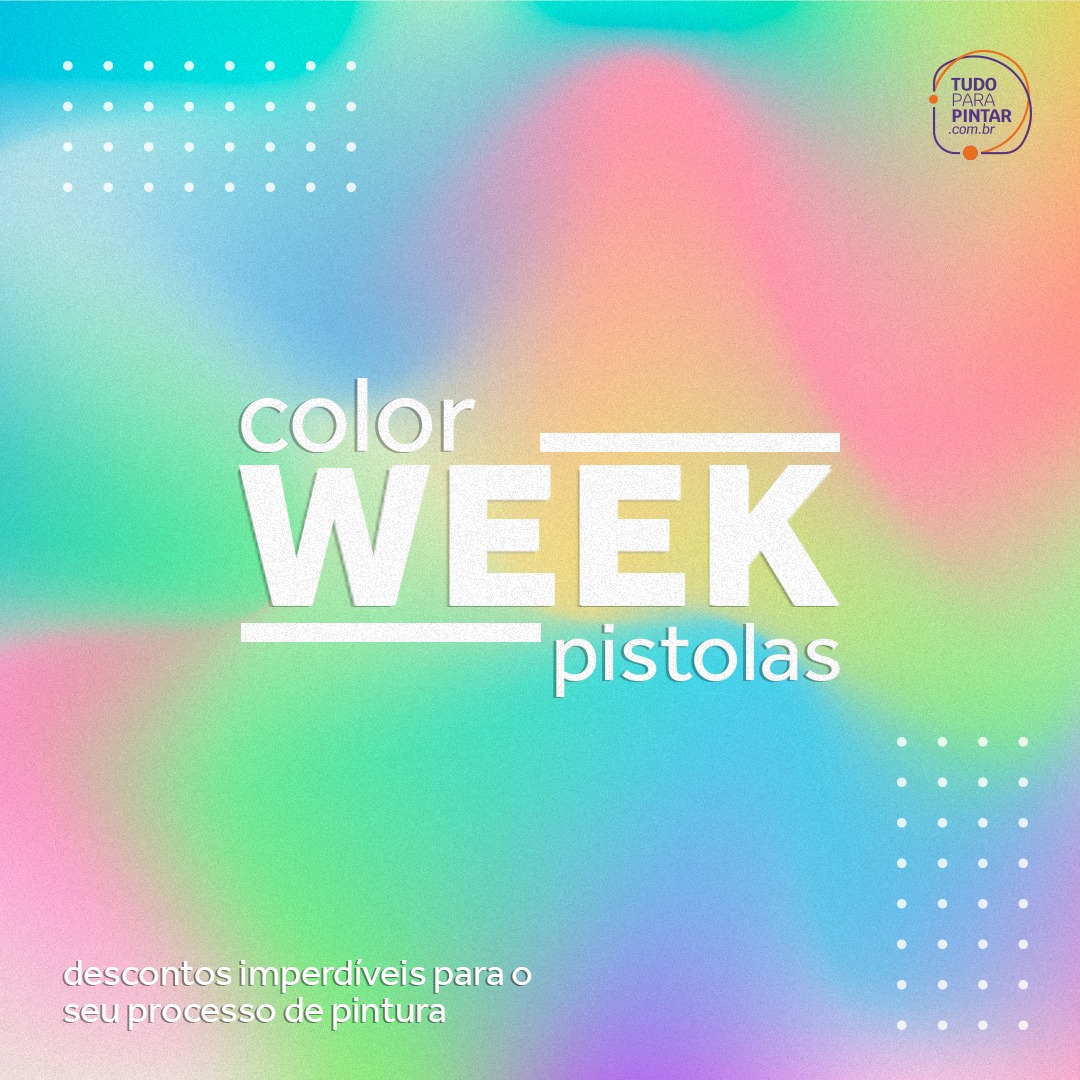 🎉 Chegou a Color Week no TPP! 🎉... - Tudo Para Pintar