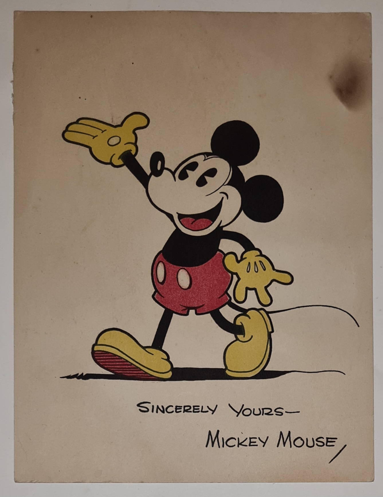 Early Mickey Mouse iconic image variations