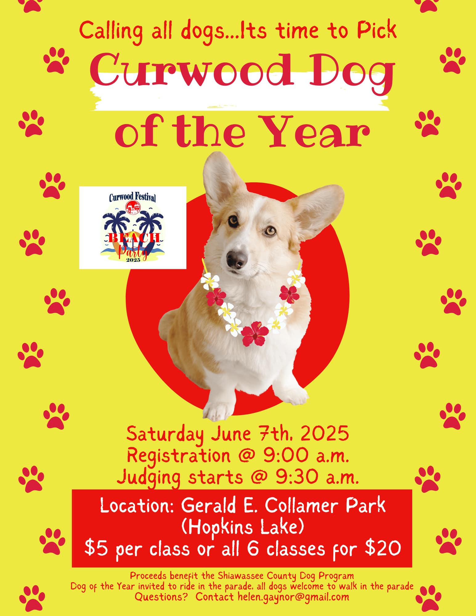🐾 Calling All Dogs… It’s Time to... - Curwood Festival, Inc. | Facebook