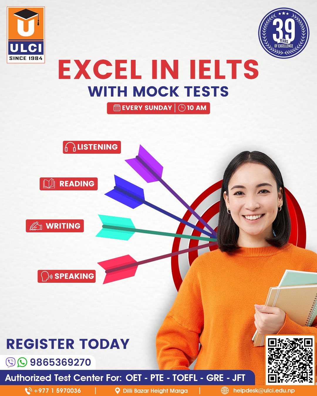 Take IELTS... - Universal Language and Computer Institute