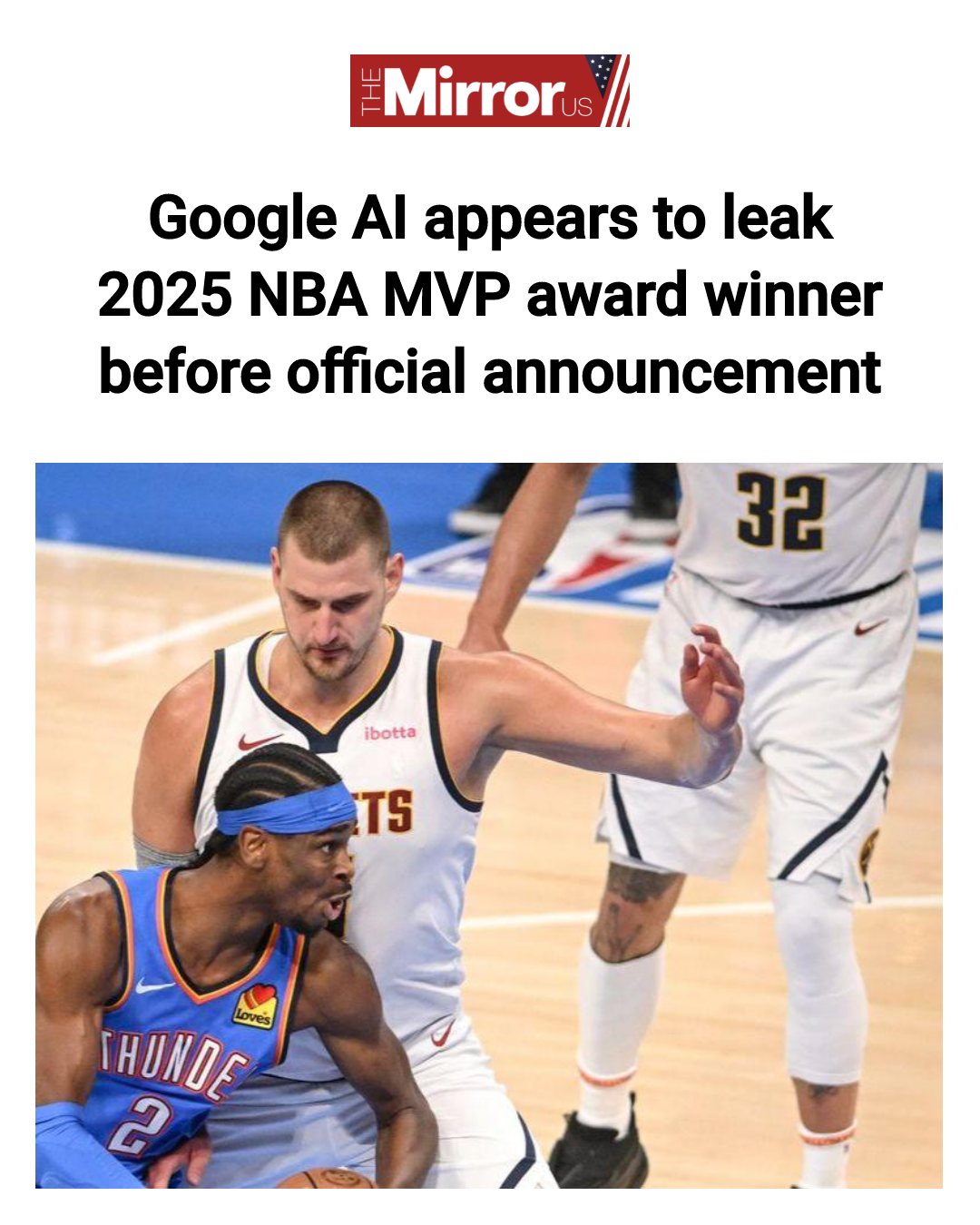 Mirror - Google’s AI chatbot, Gemini, appears to have leaked the 2025 ...
