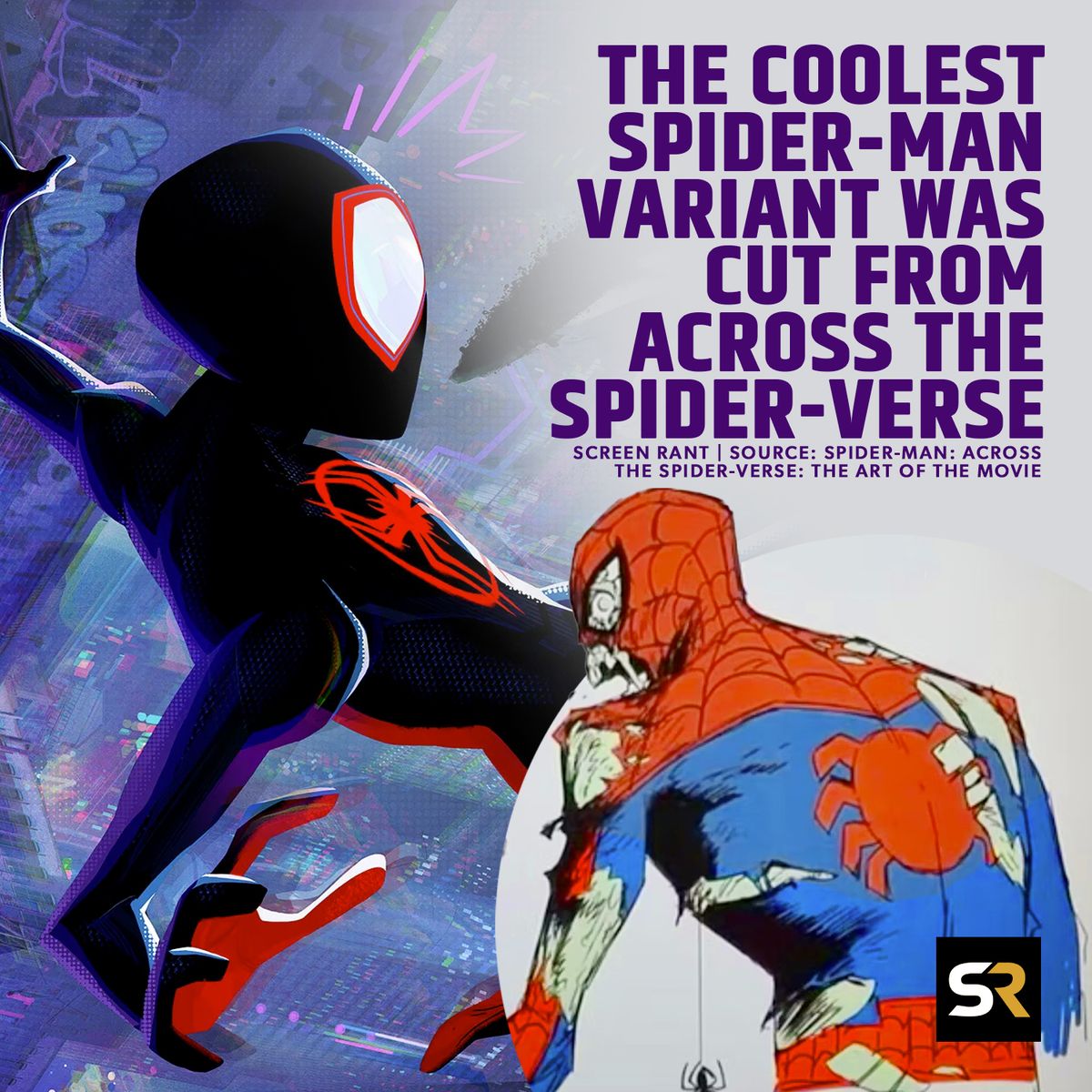 SpiderMan: Across the #SpiderVerse: The Art of the Movie reveals